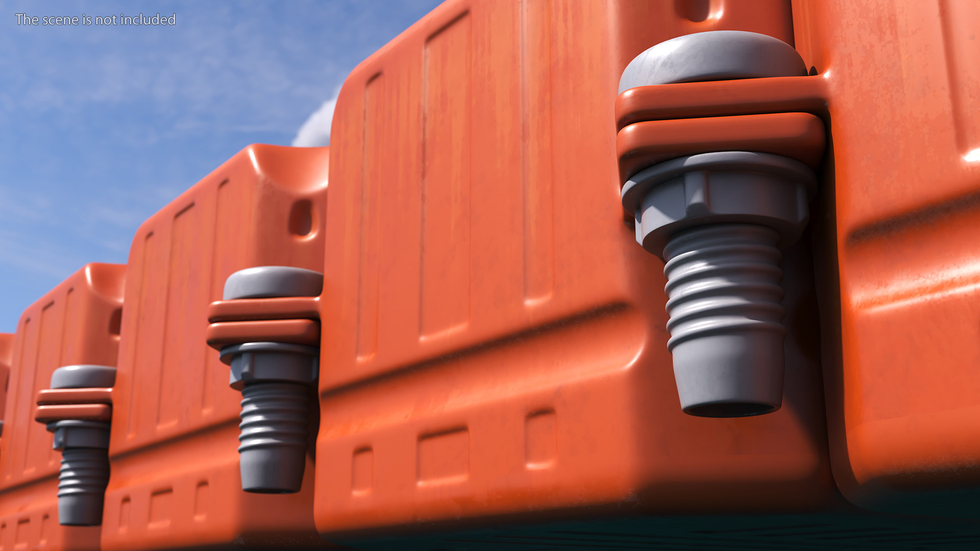 Plastic Fasteners 3D