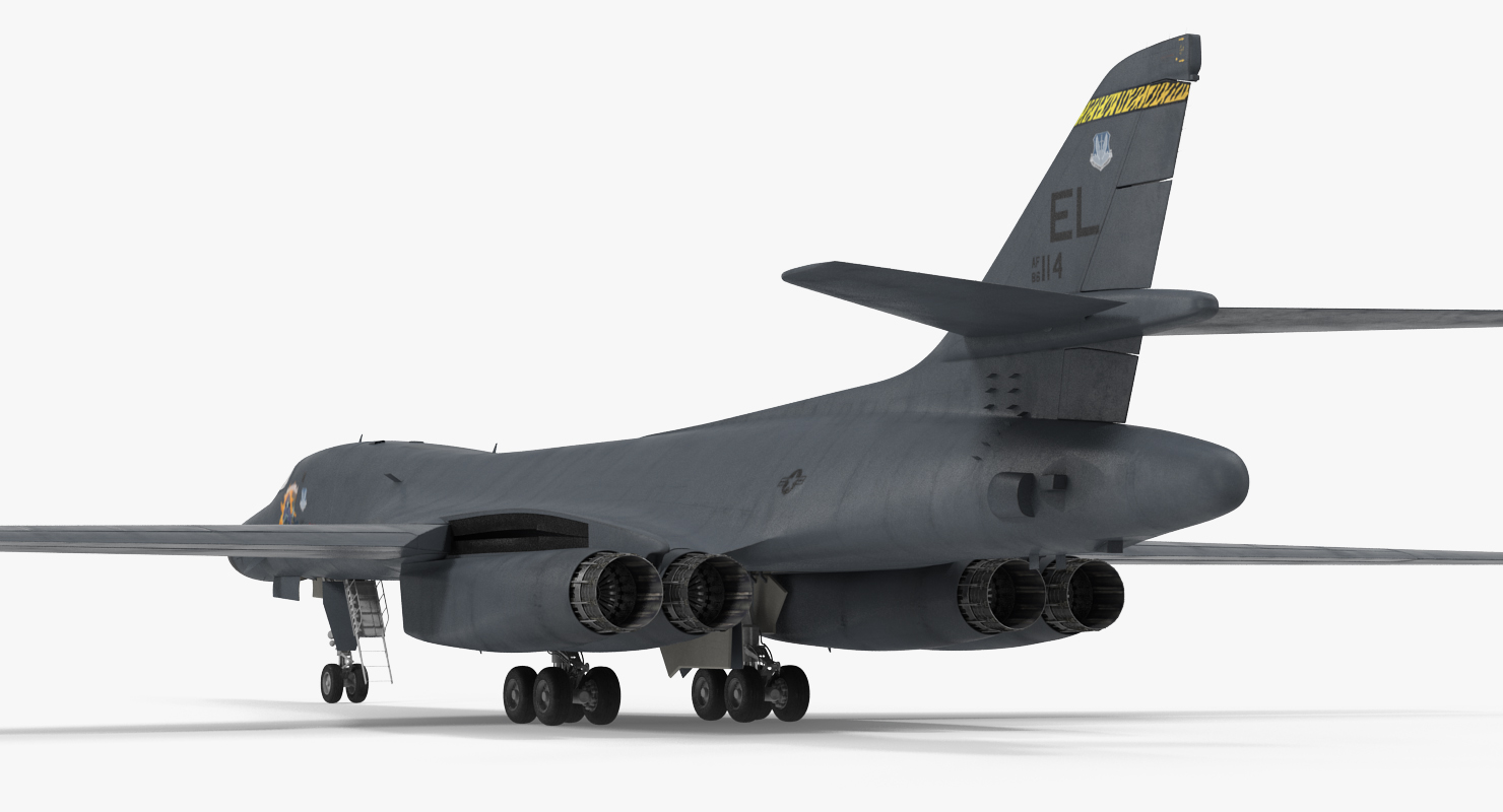 3D Strategic Bomber Rockwell B 1 Lancer