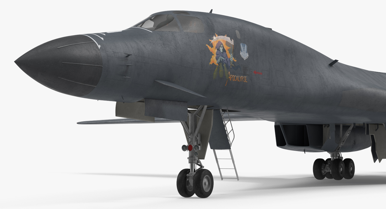 3D Strategic Bomber Rockwell B 1 Lancer