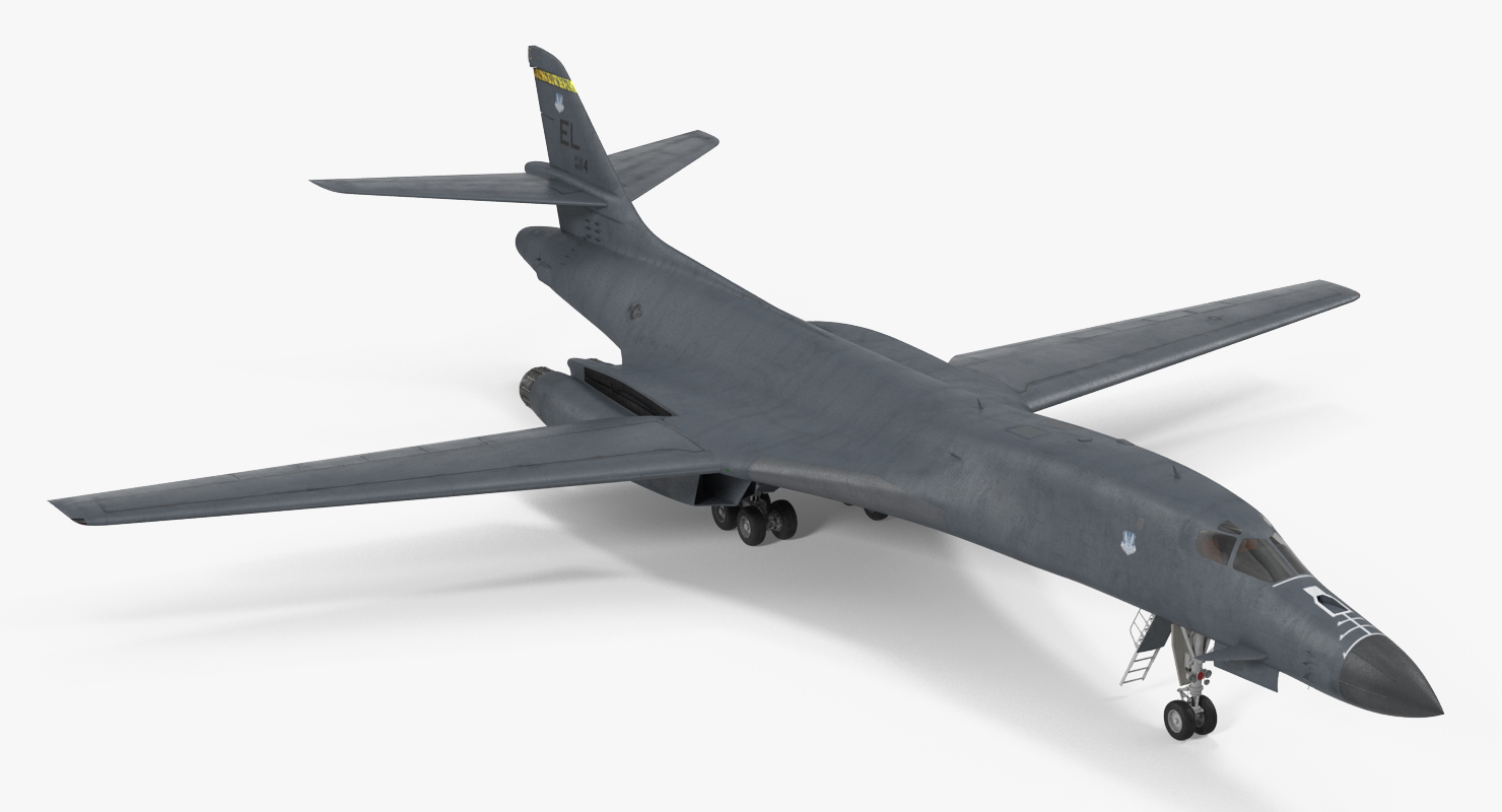 3D Strategic Bomber Rockwell B 1 Lancer