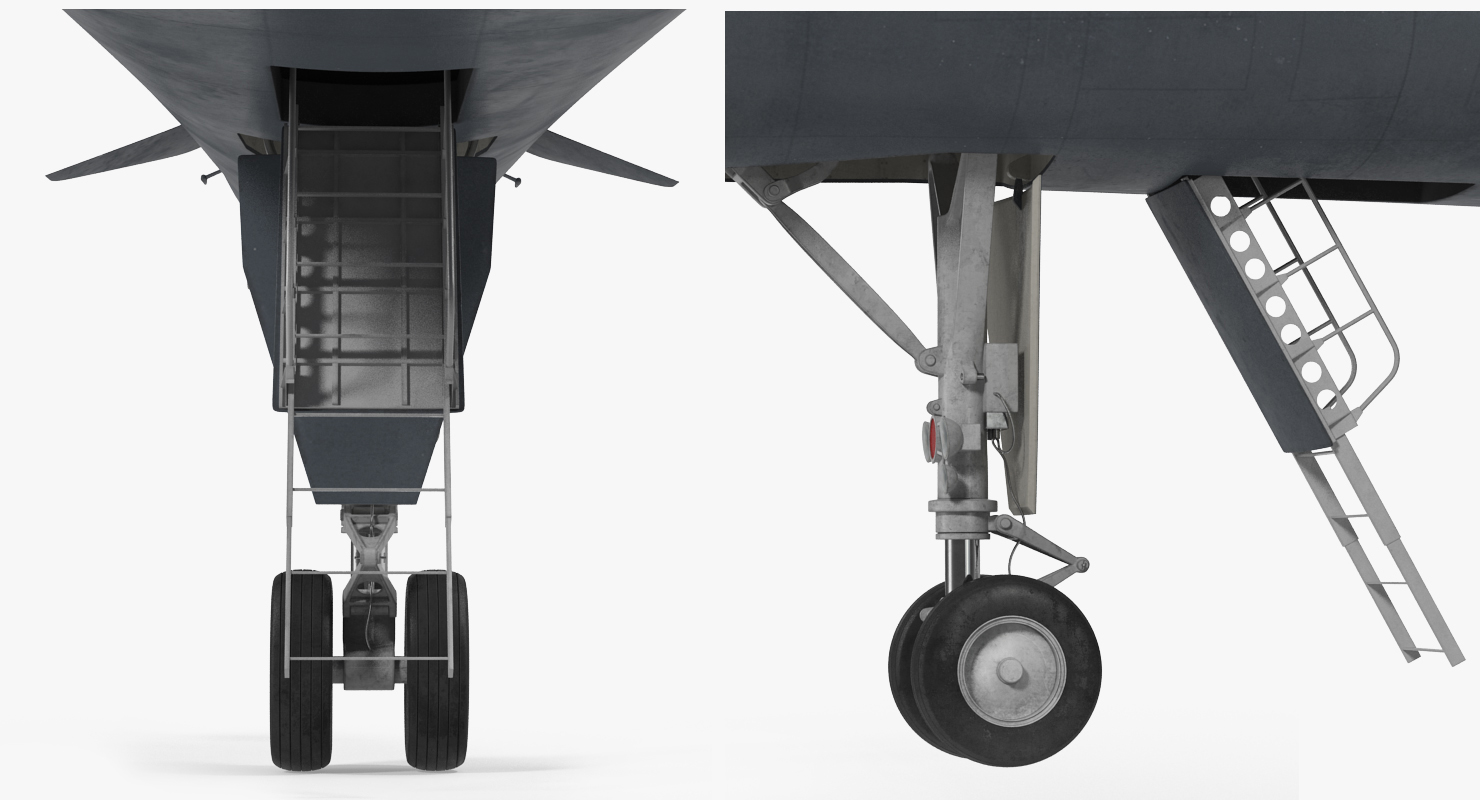 3D Strategic Bomber Rockwell B 1 Lancer