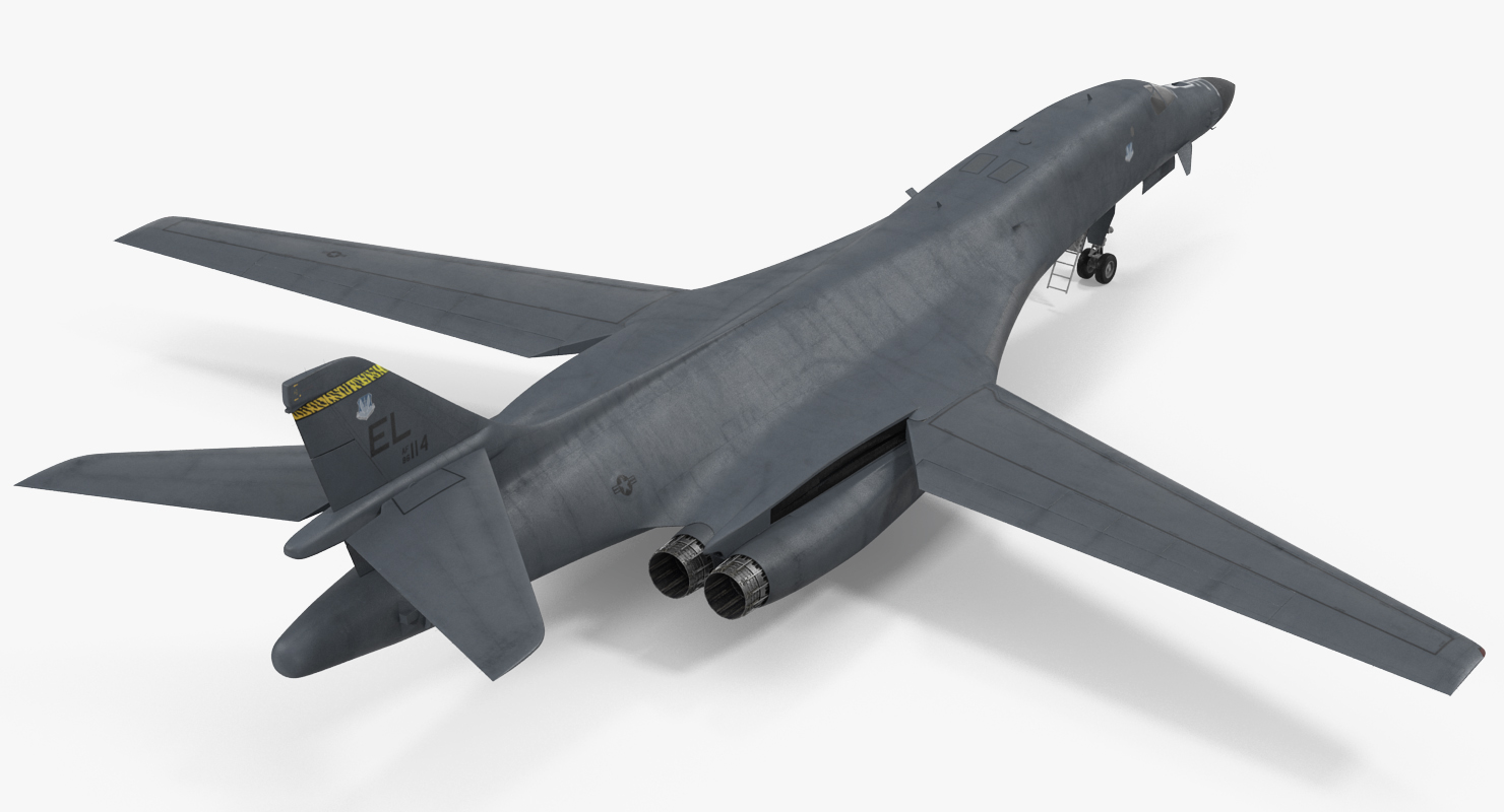 3D Strategic Bomber Rockwell B 1 Lancer