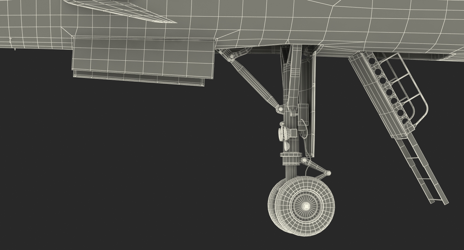 3D Strategic Bomber Rockwell B 1 Lancer