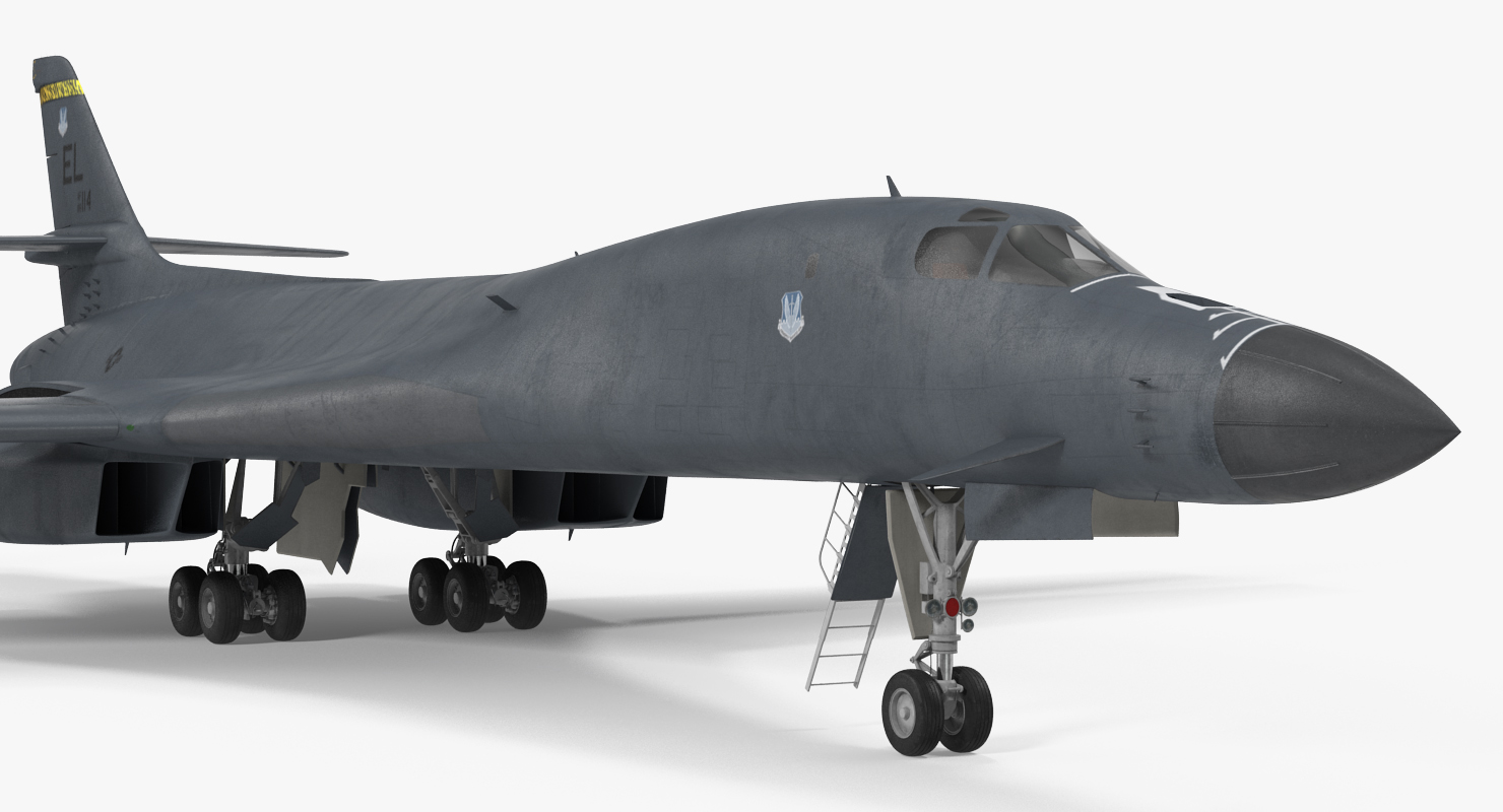 3D Strategic Bomber Rockwell B 1 Lancer
