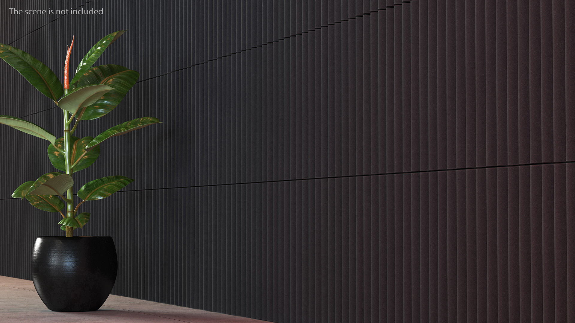 Sound Absorbers Gray Set 3D model