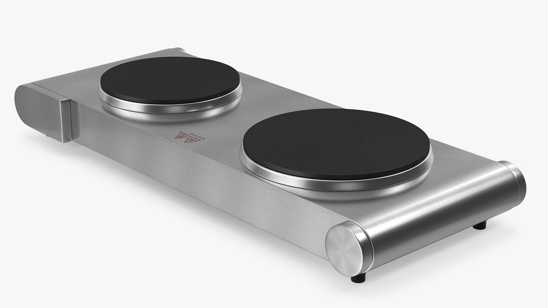 Double Electric Cooking Stove 3D model