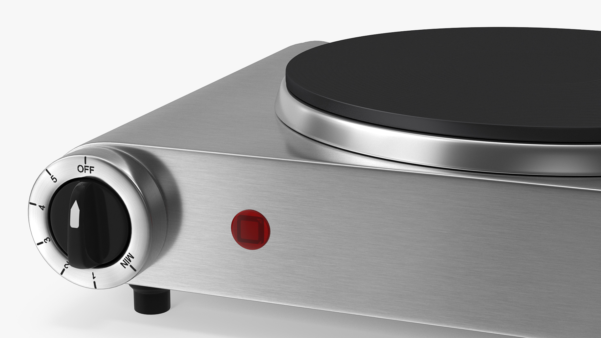 Double Electric Cooking Stove 3D model