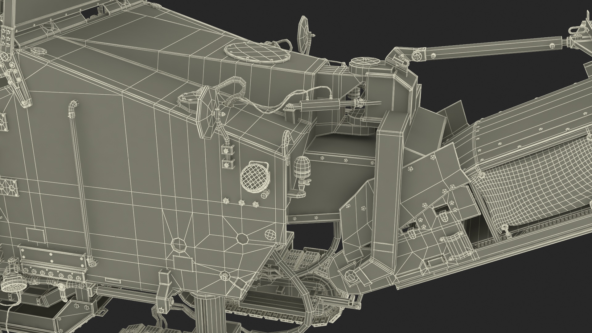 3D model Cold Milling Machine