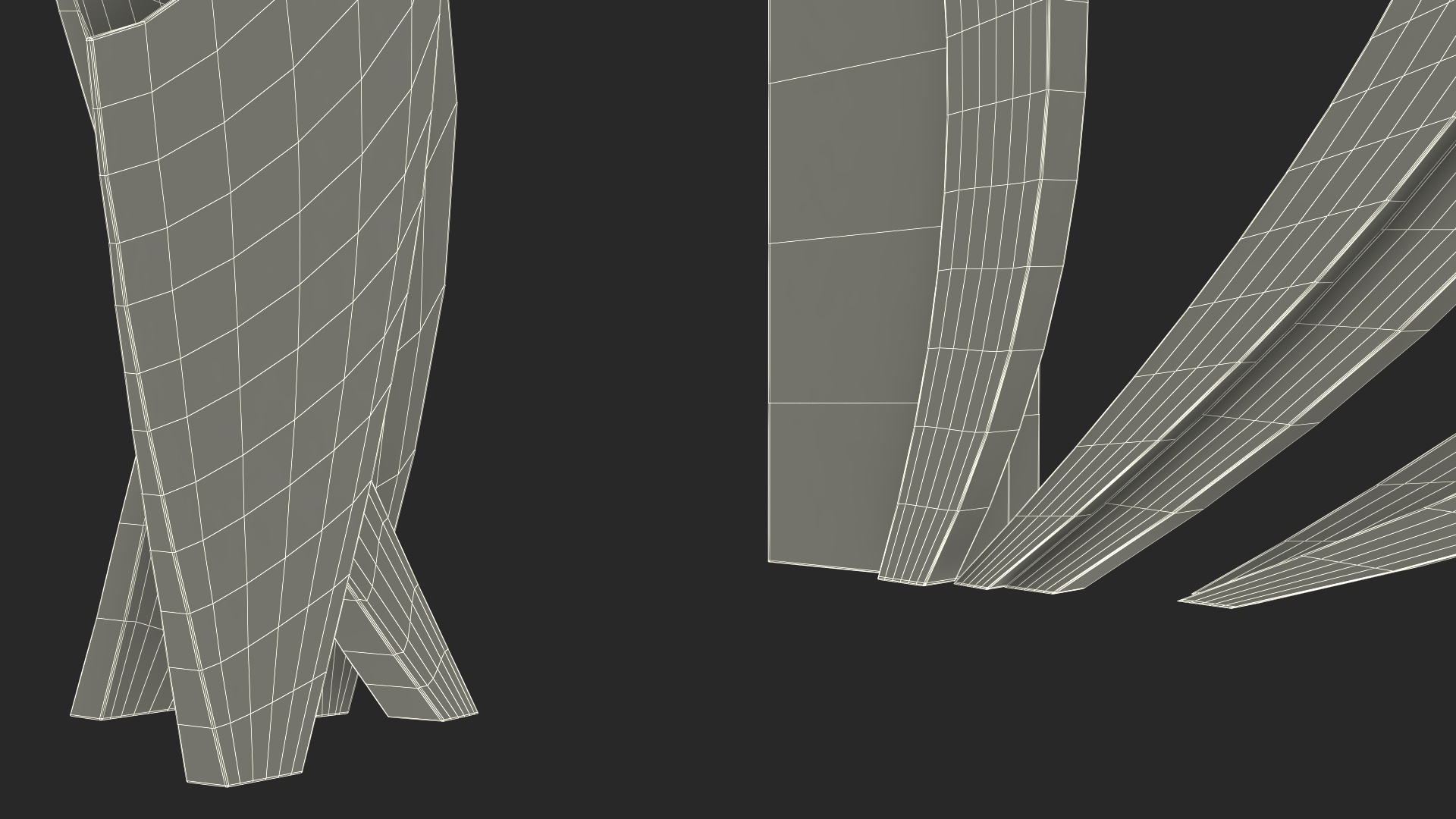 Les Braves Memorial 3D model