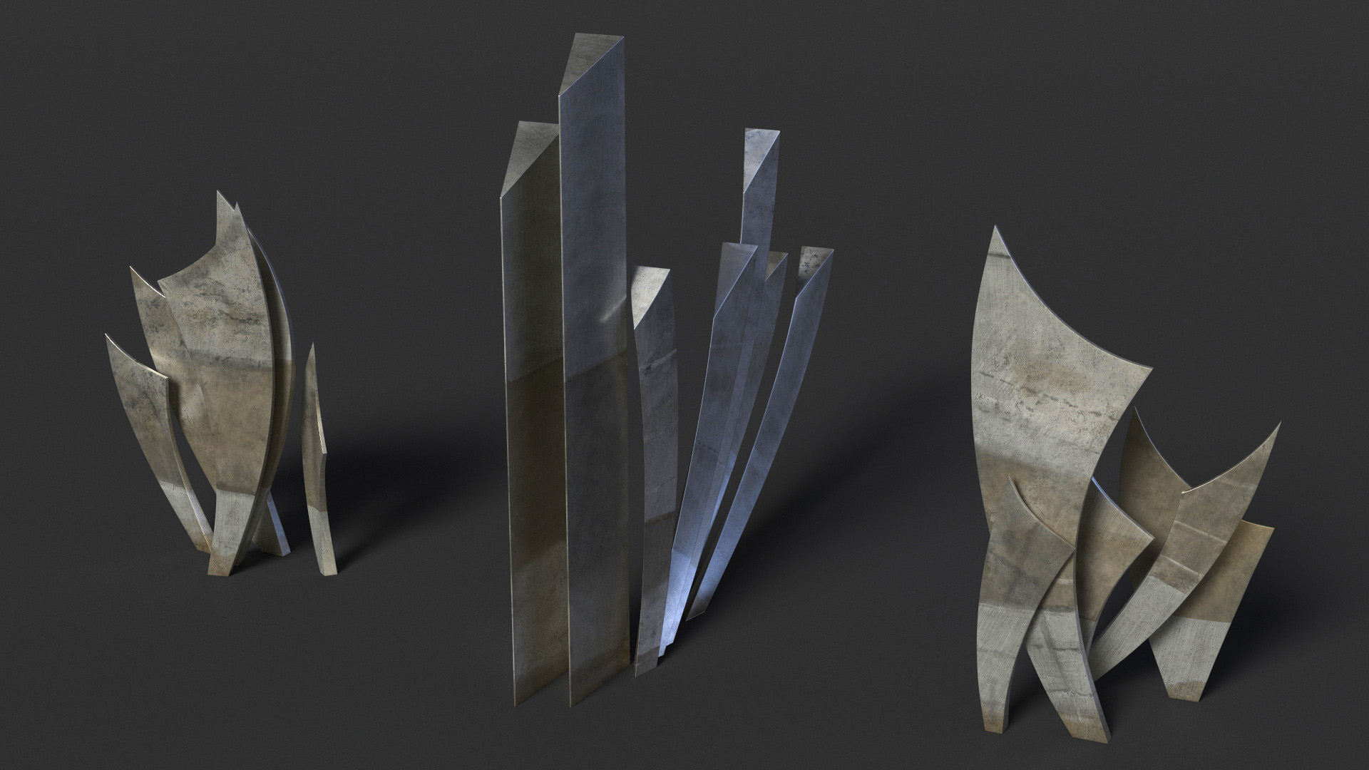 Les Braves Memorial 3D model