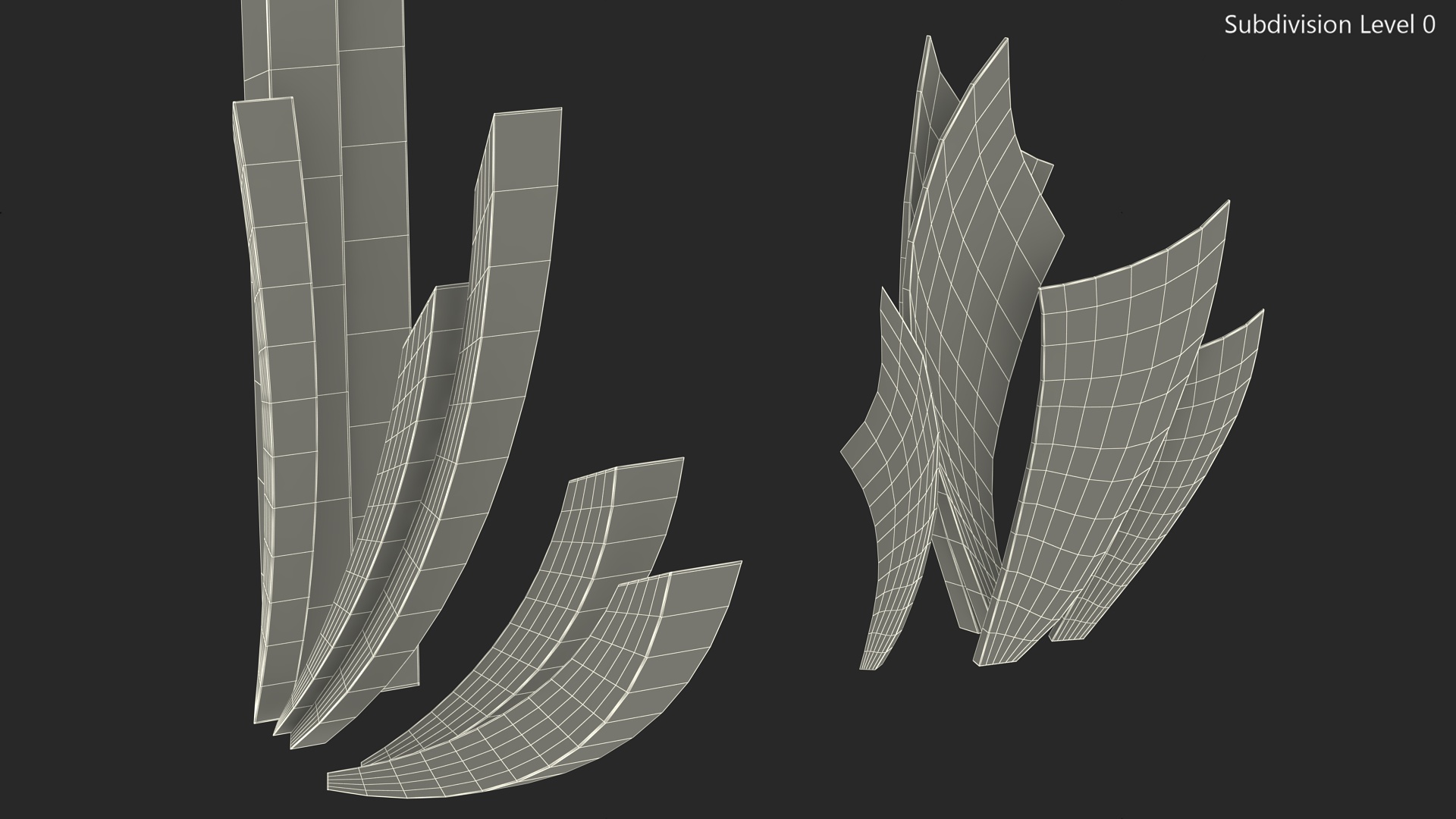 Les Braves Memorial 3D model
