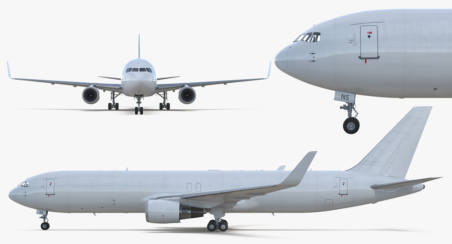 3D model Boeing 767 300F Generic Rigged