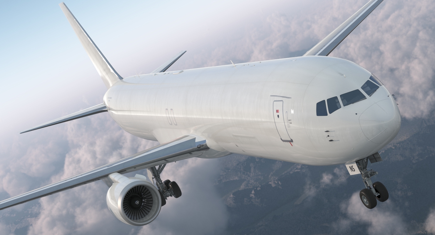 3D model Boeing 767 300F Generic Rigged