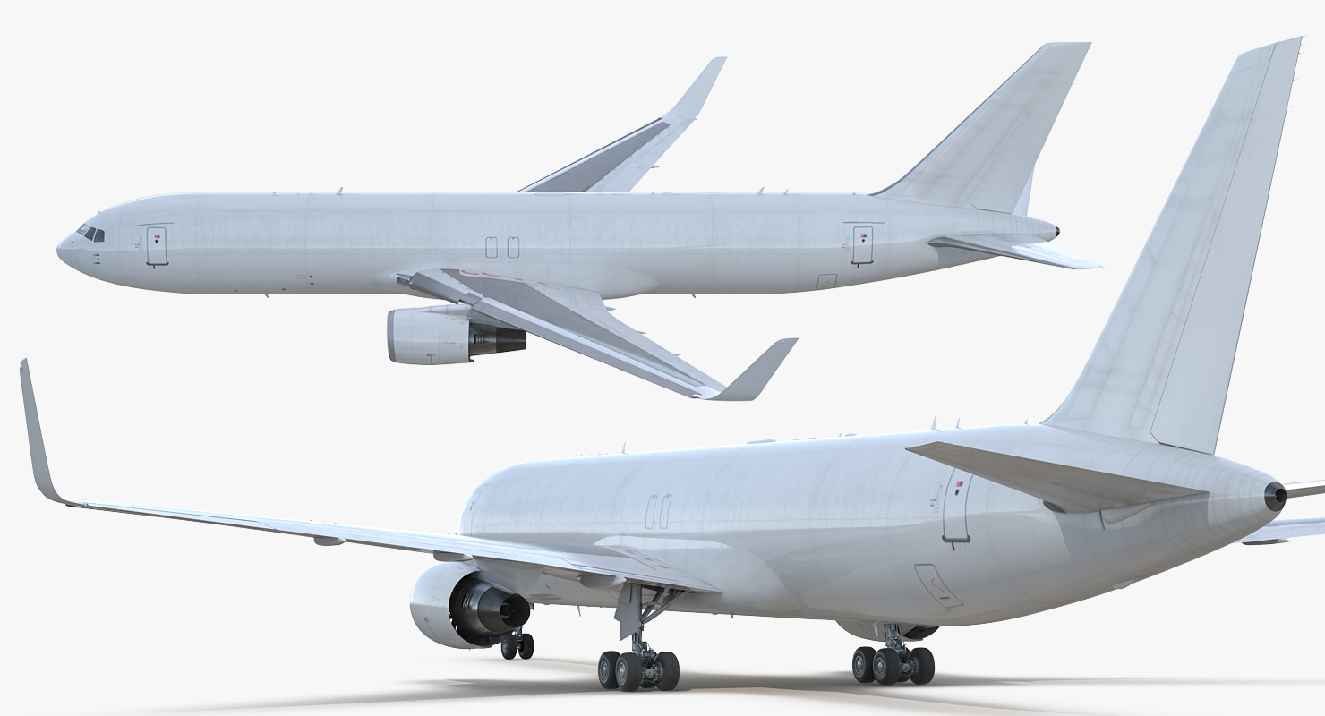 3D model Boeing 767 300F Generic Rigged