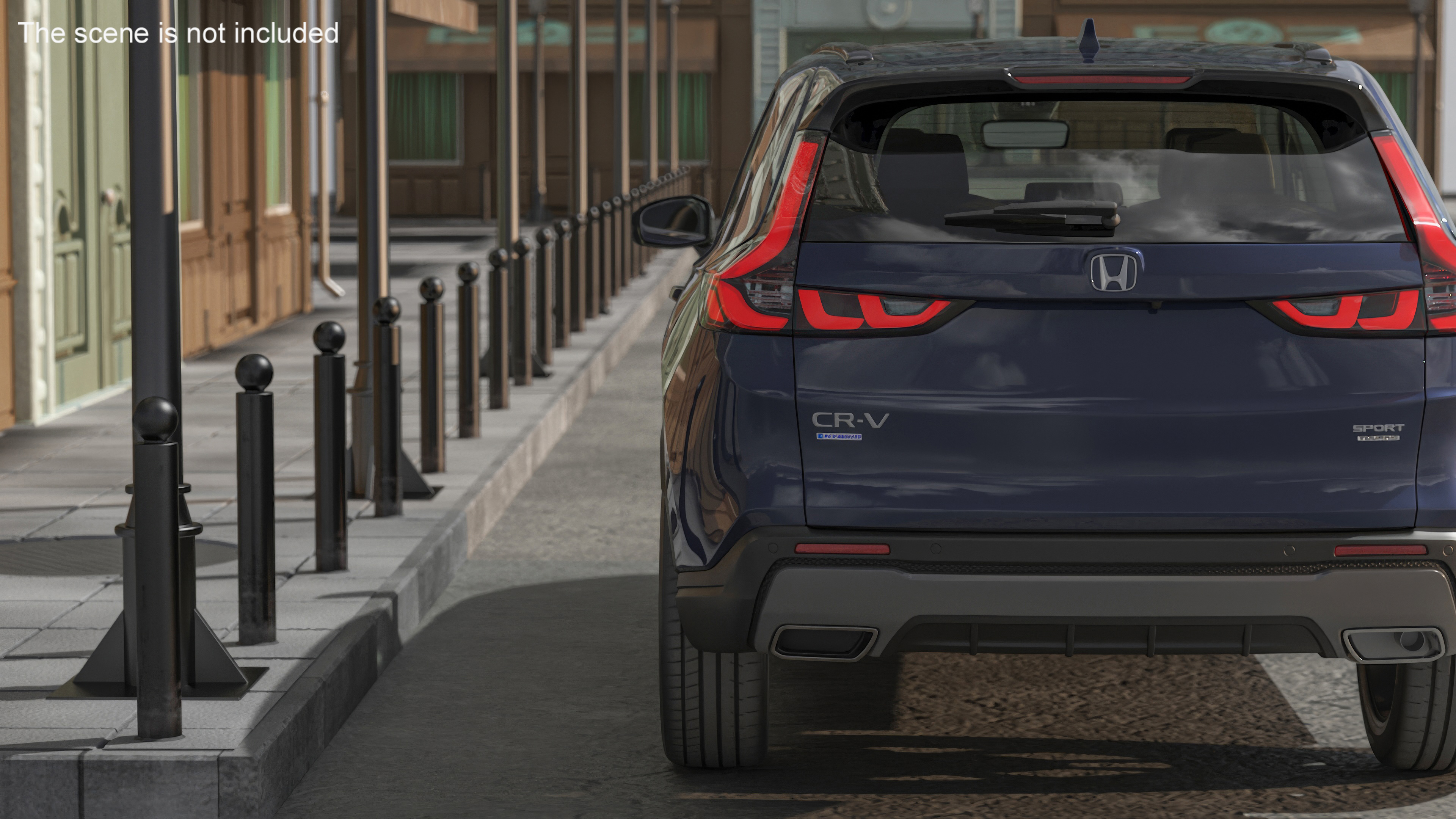 3D model 2025 Honda CR-V Blue