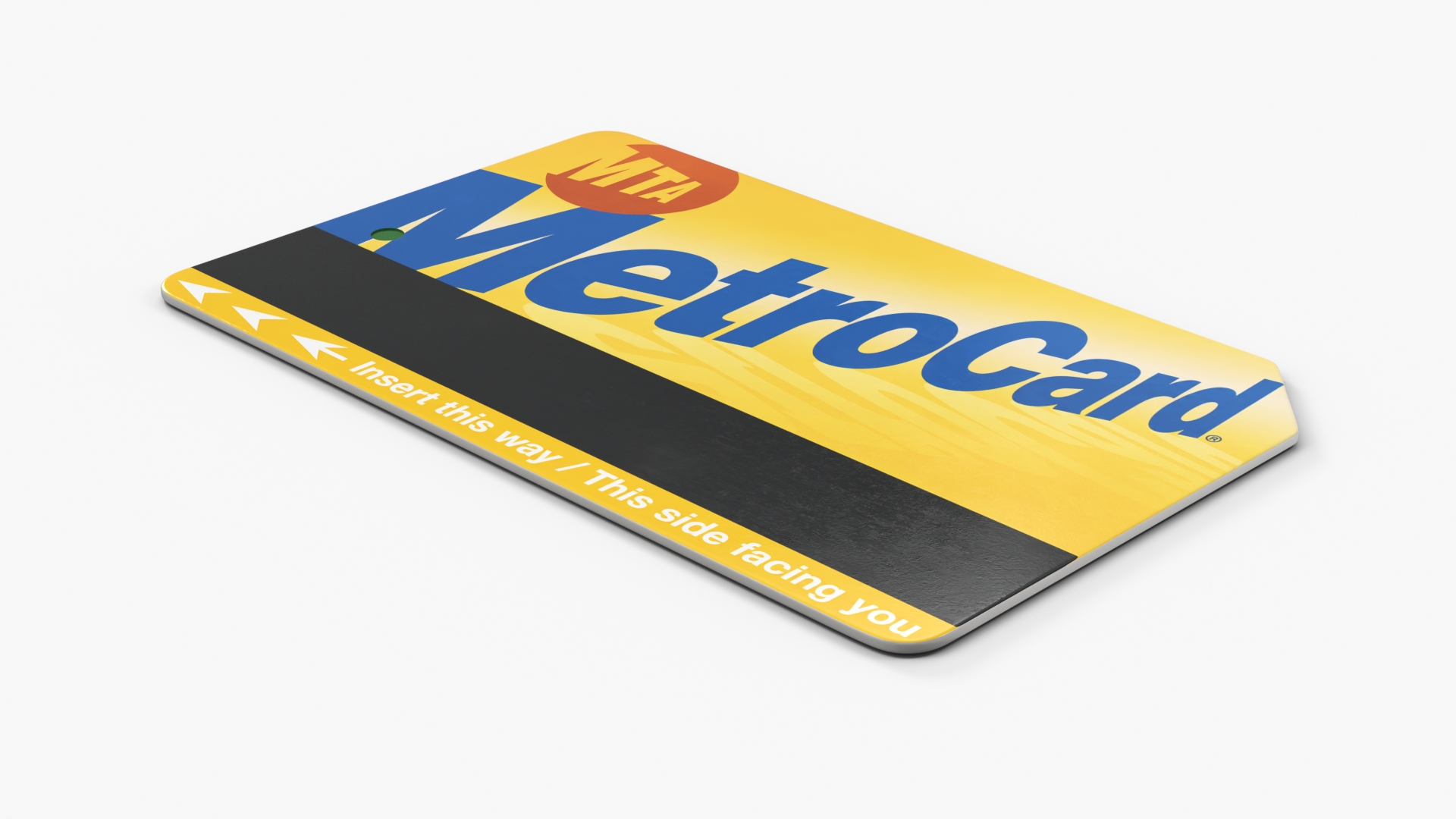 MTA MetroCard Transit Card Yellow - view 3