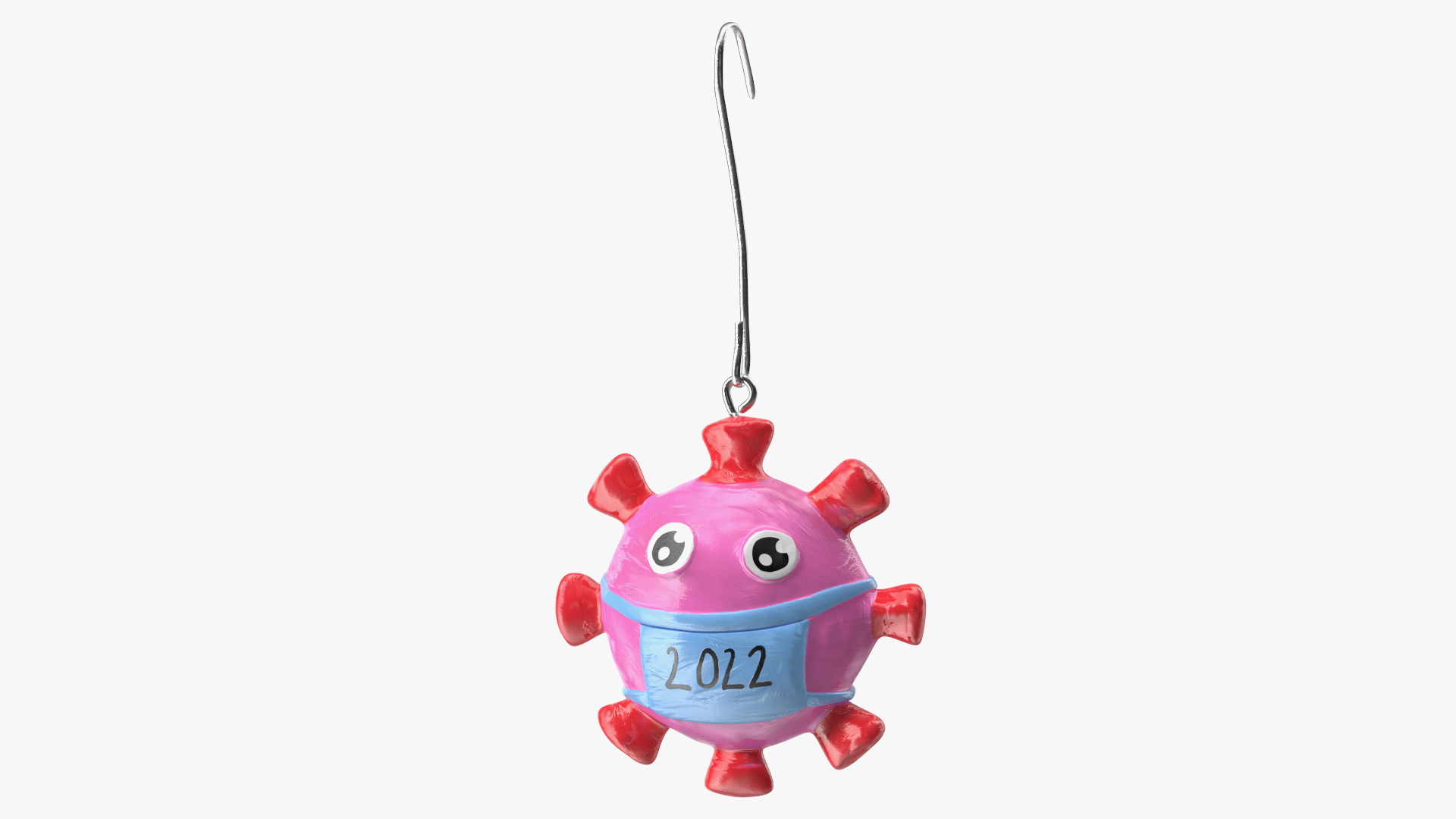 3D model Coronavirus Christmas Ornament