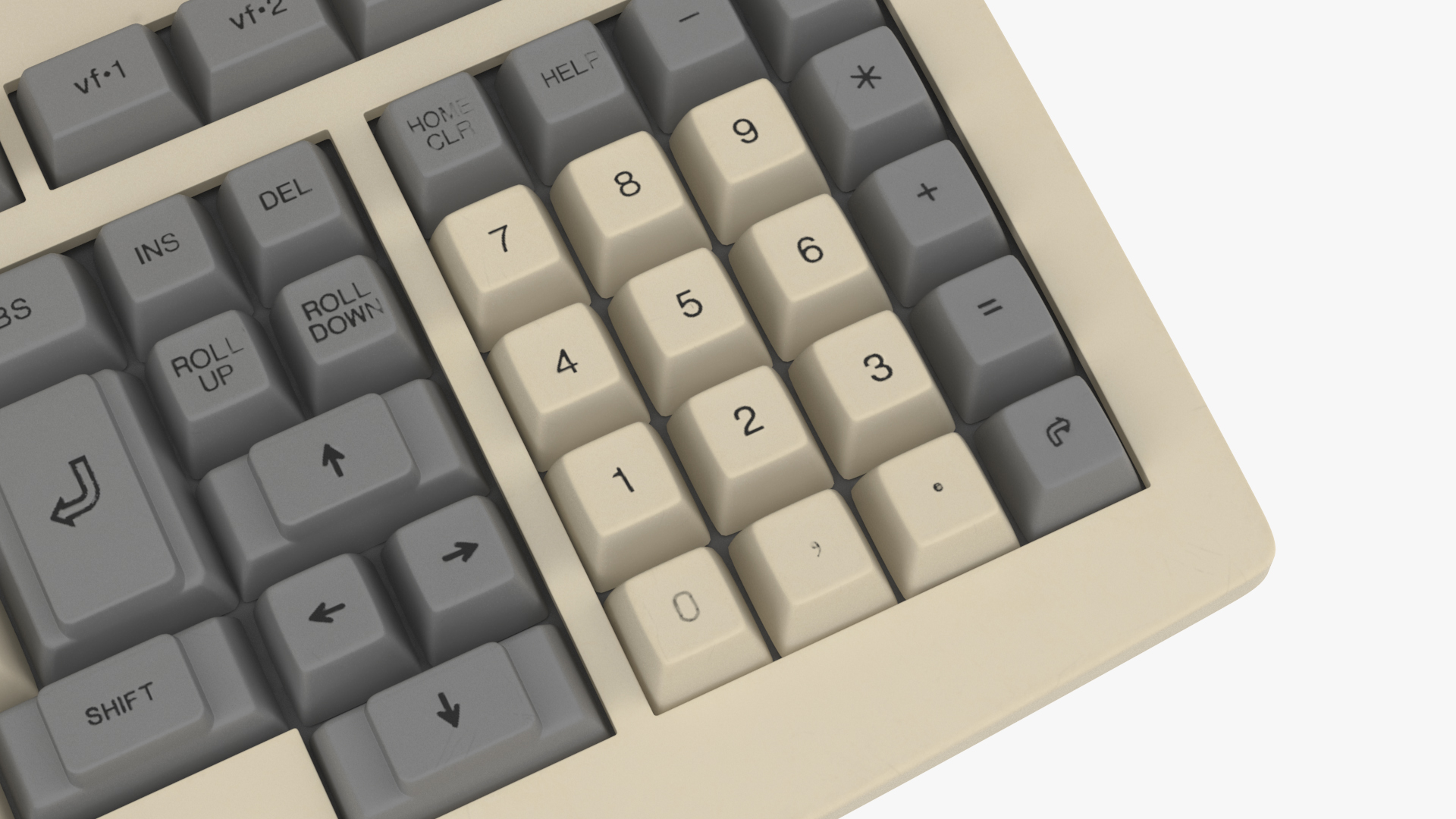 3D model Personal Computer with Retro CRT Monitor