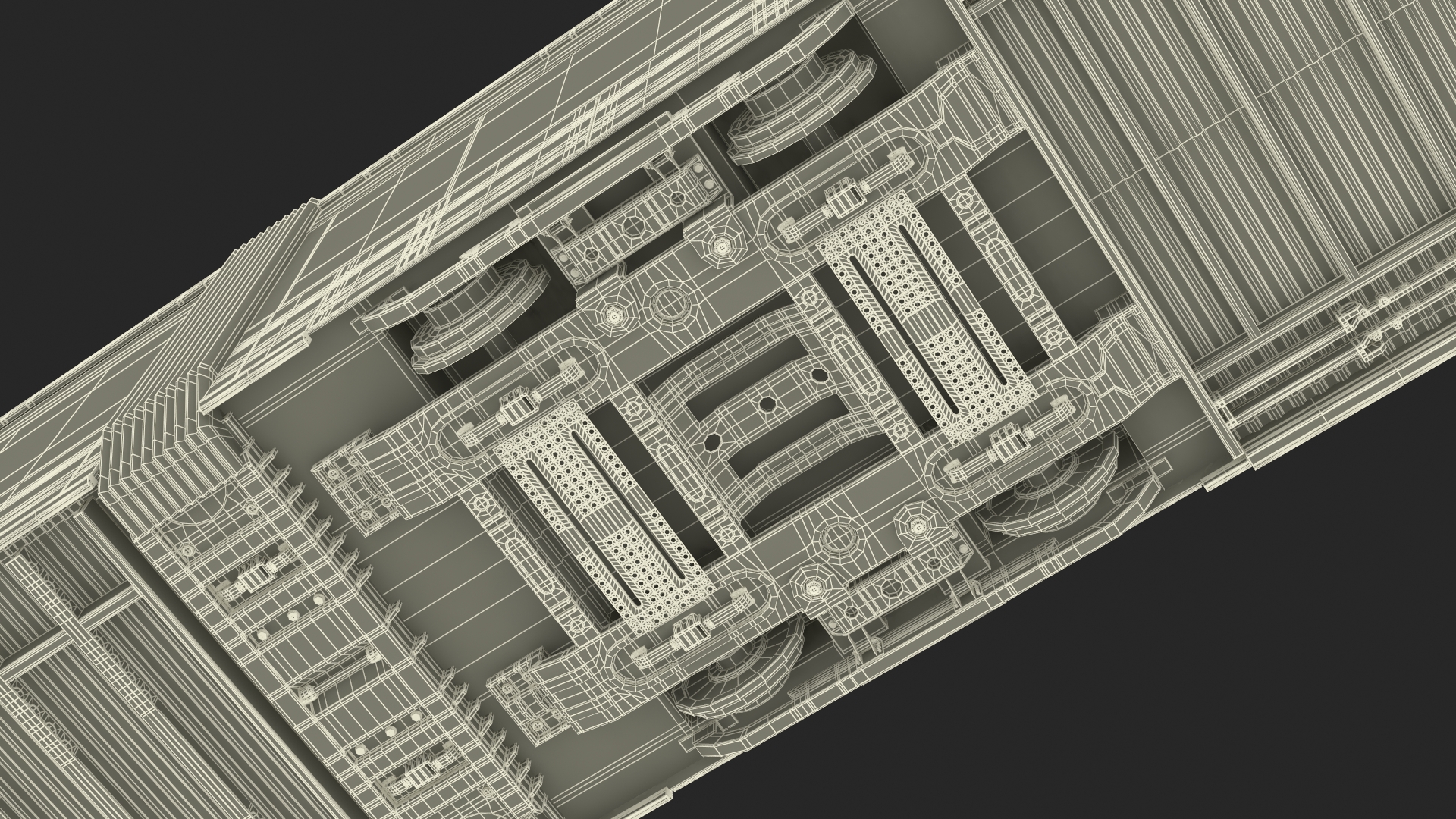 Express Tram Blue 3D