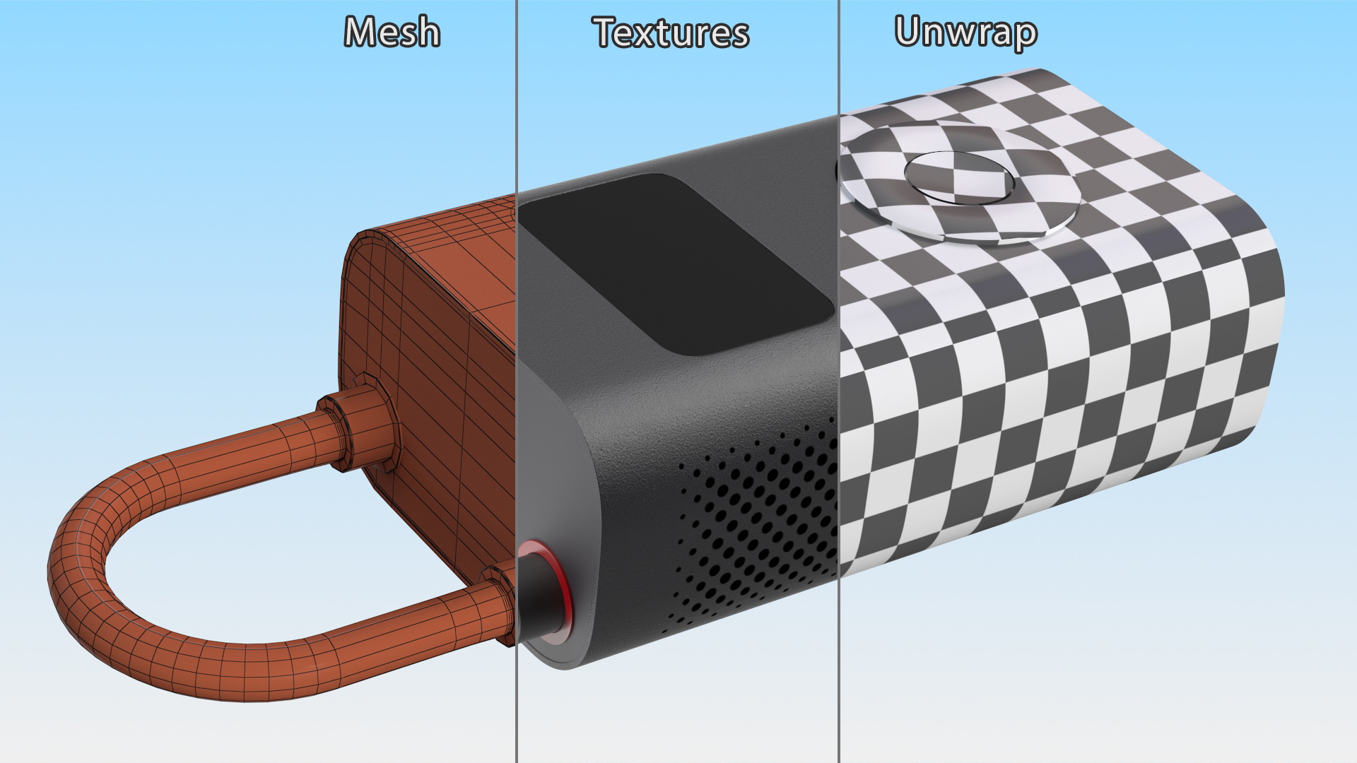 3D model Mi Electric Air Compressor Portable