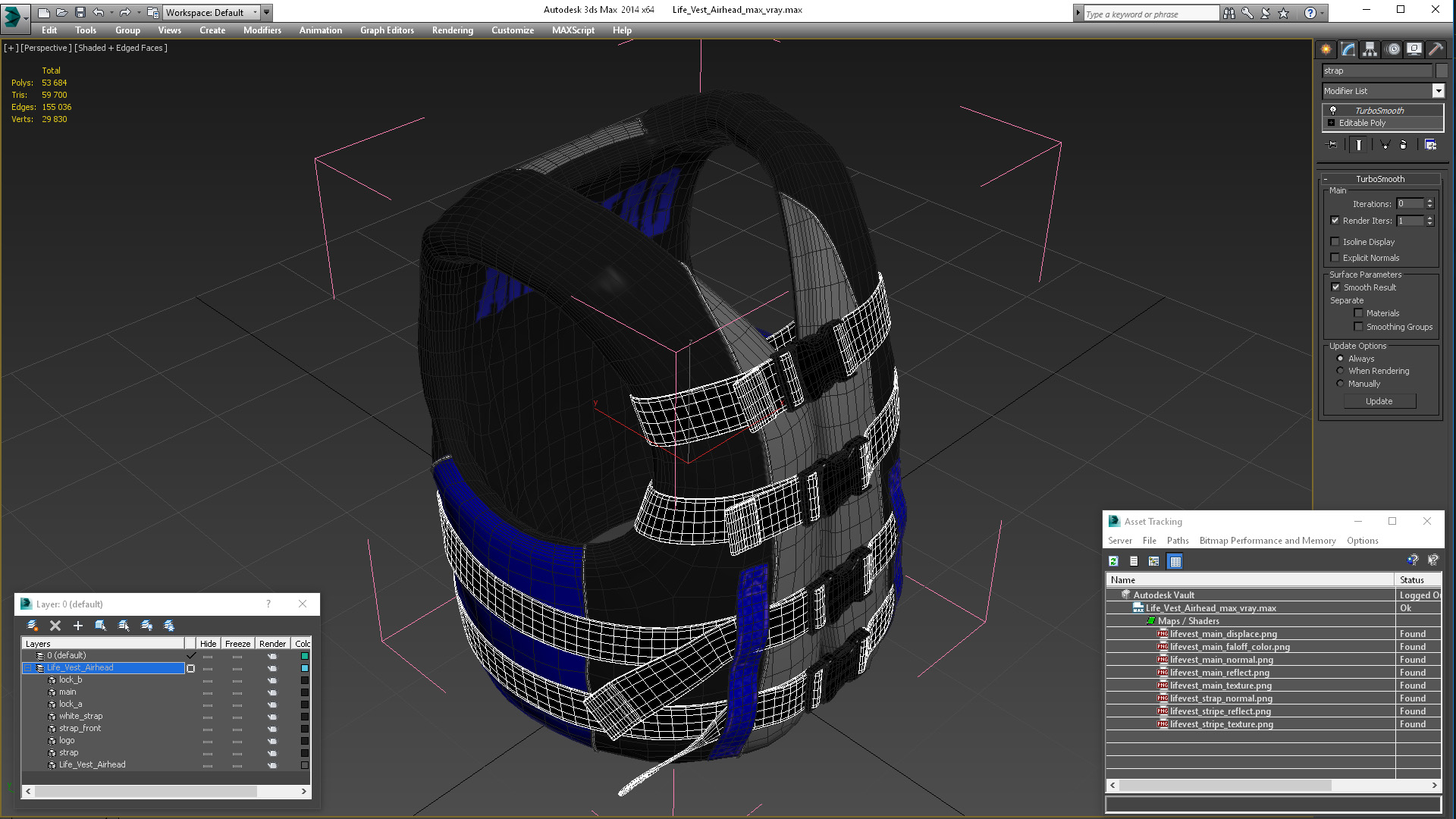 Life Vest Airhead 3D