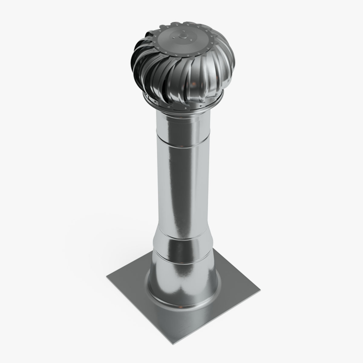 Stainless Steel Chimney with Spherical Cowl, view 6