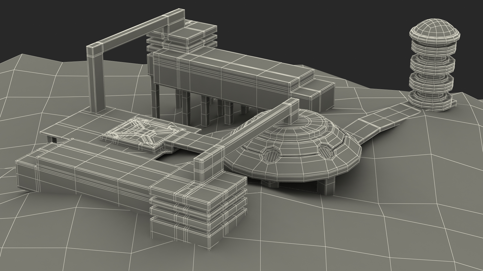 3D model Sci-Fi Hologram