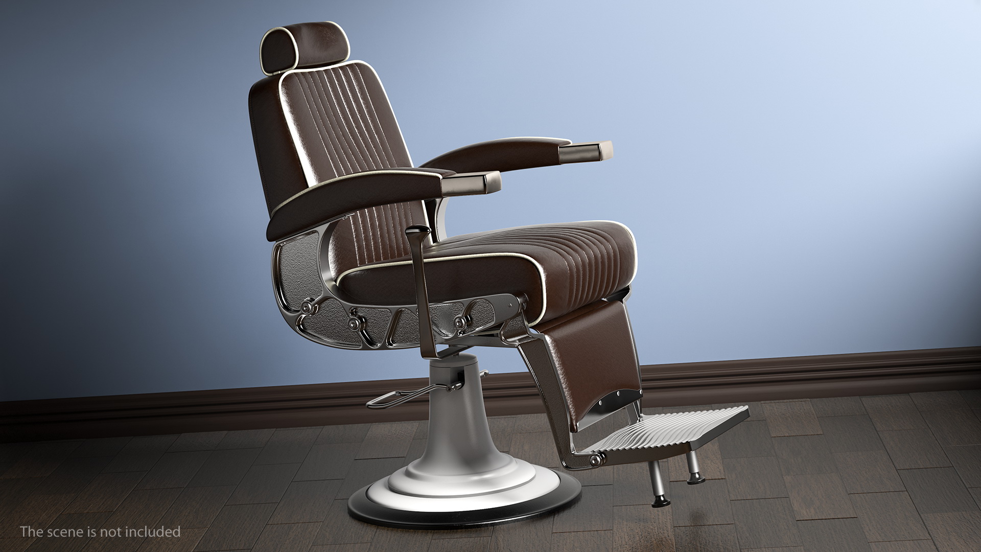 3D model Vintage Barber Chair