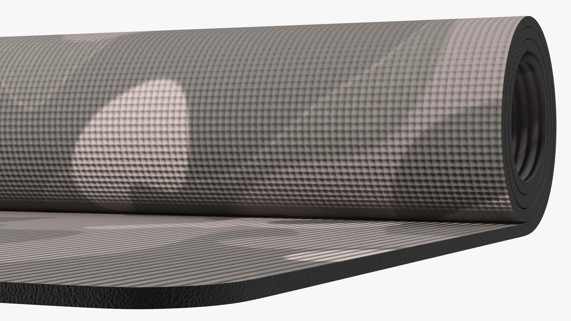 3D model Yoga Mat Rolled Camo