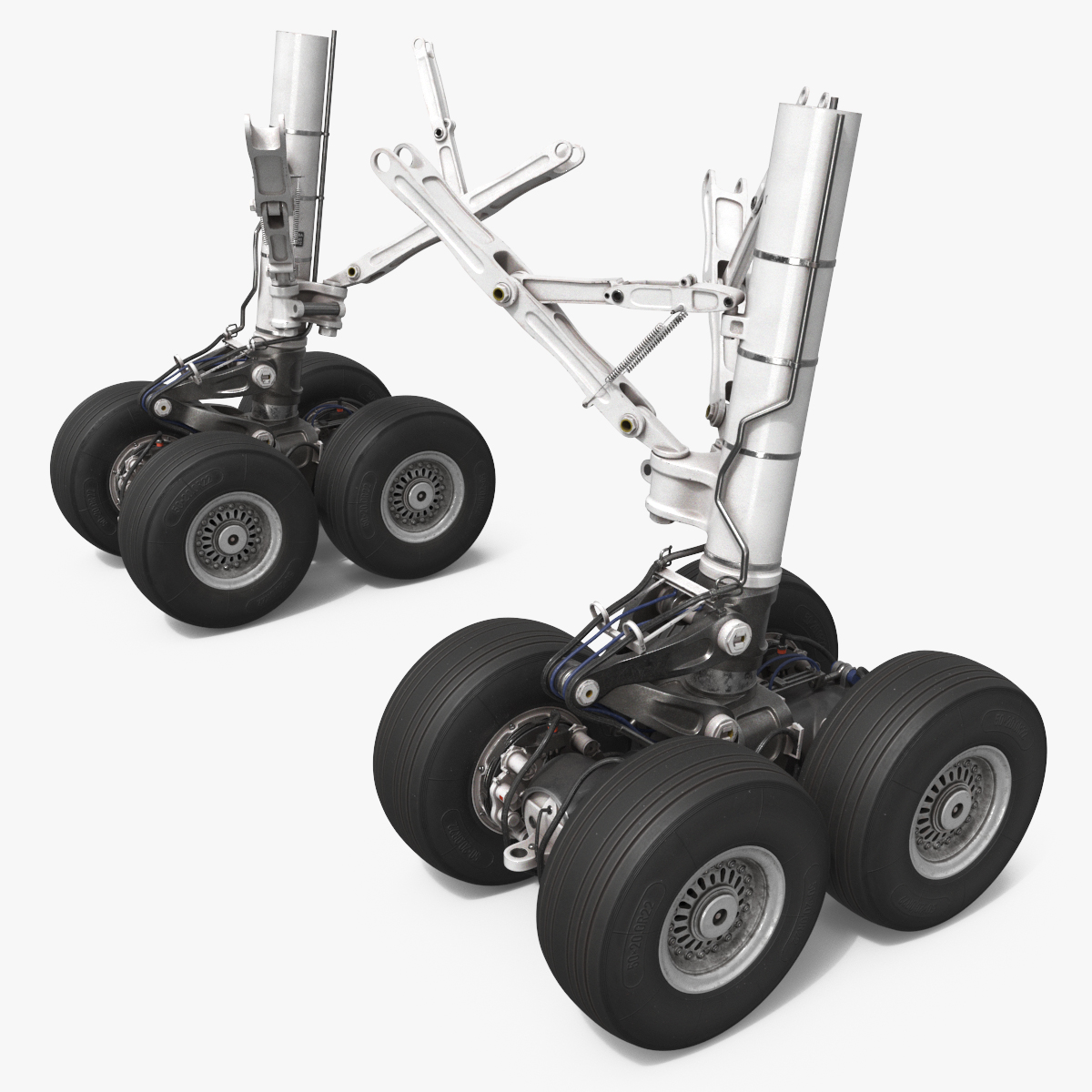 Airliner Main Landing Gear 3D model preview
