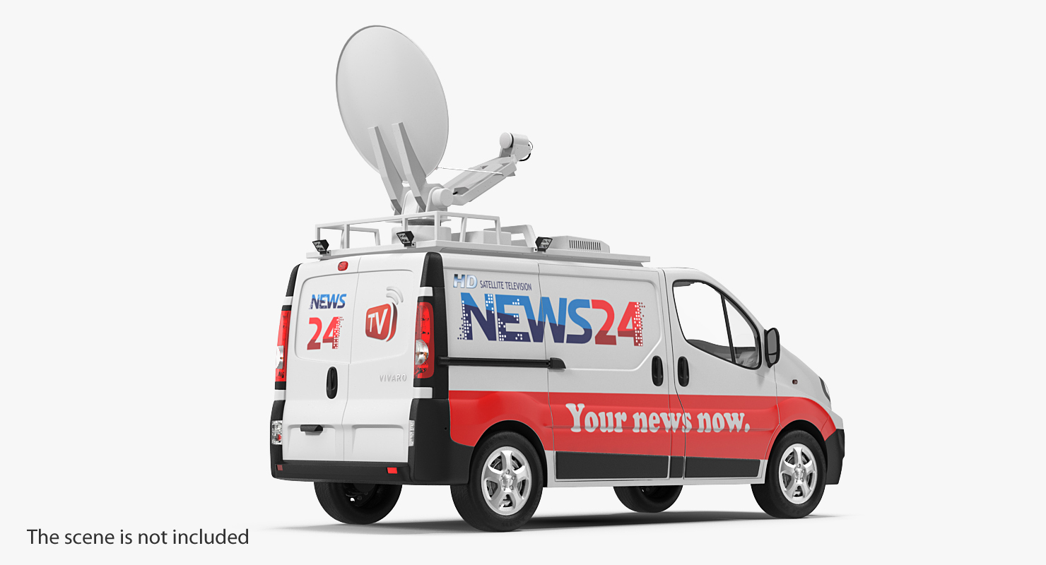3D Mobile Satellite Dish