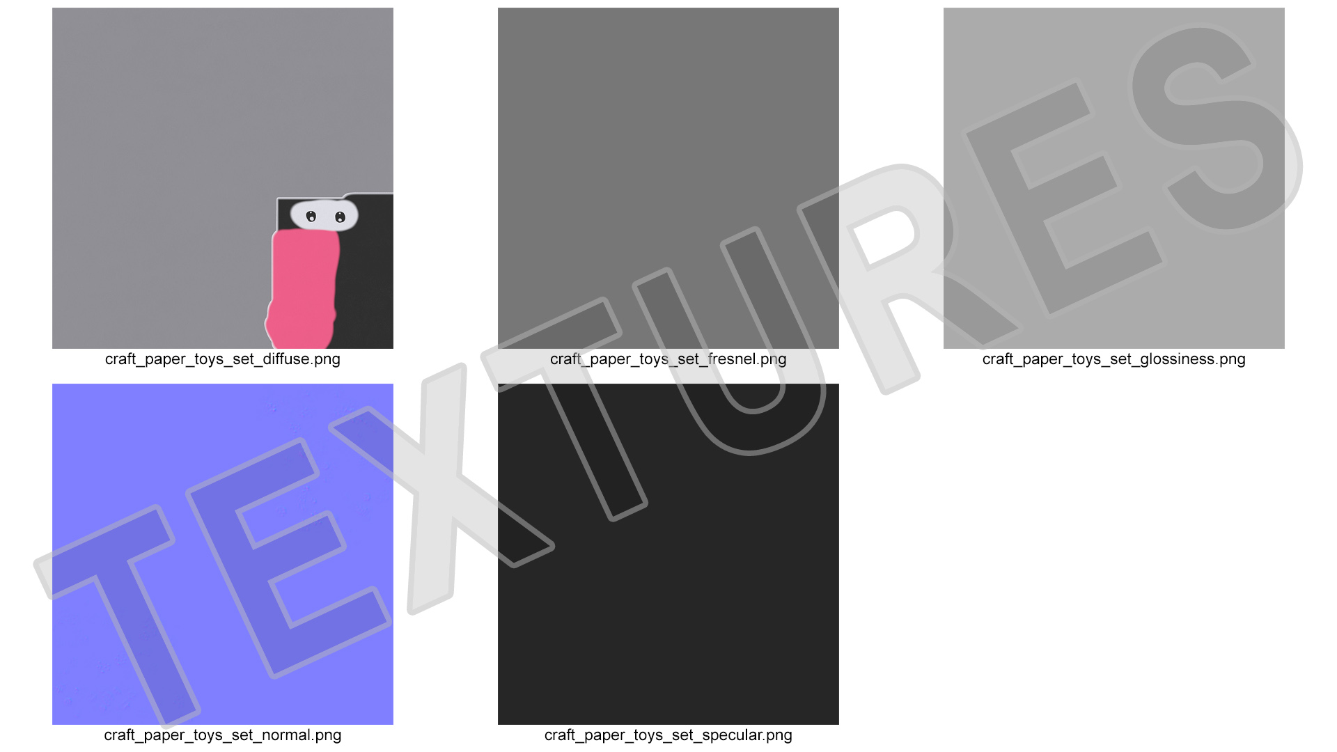 3D Craft Paper Toy Mouse