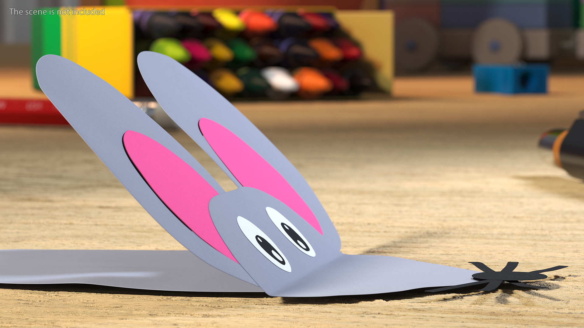 3D Craft Paper Toy Mouse
