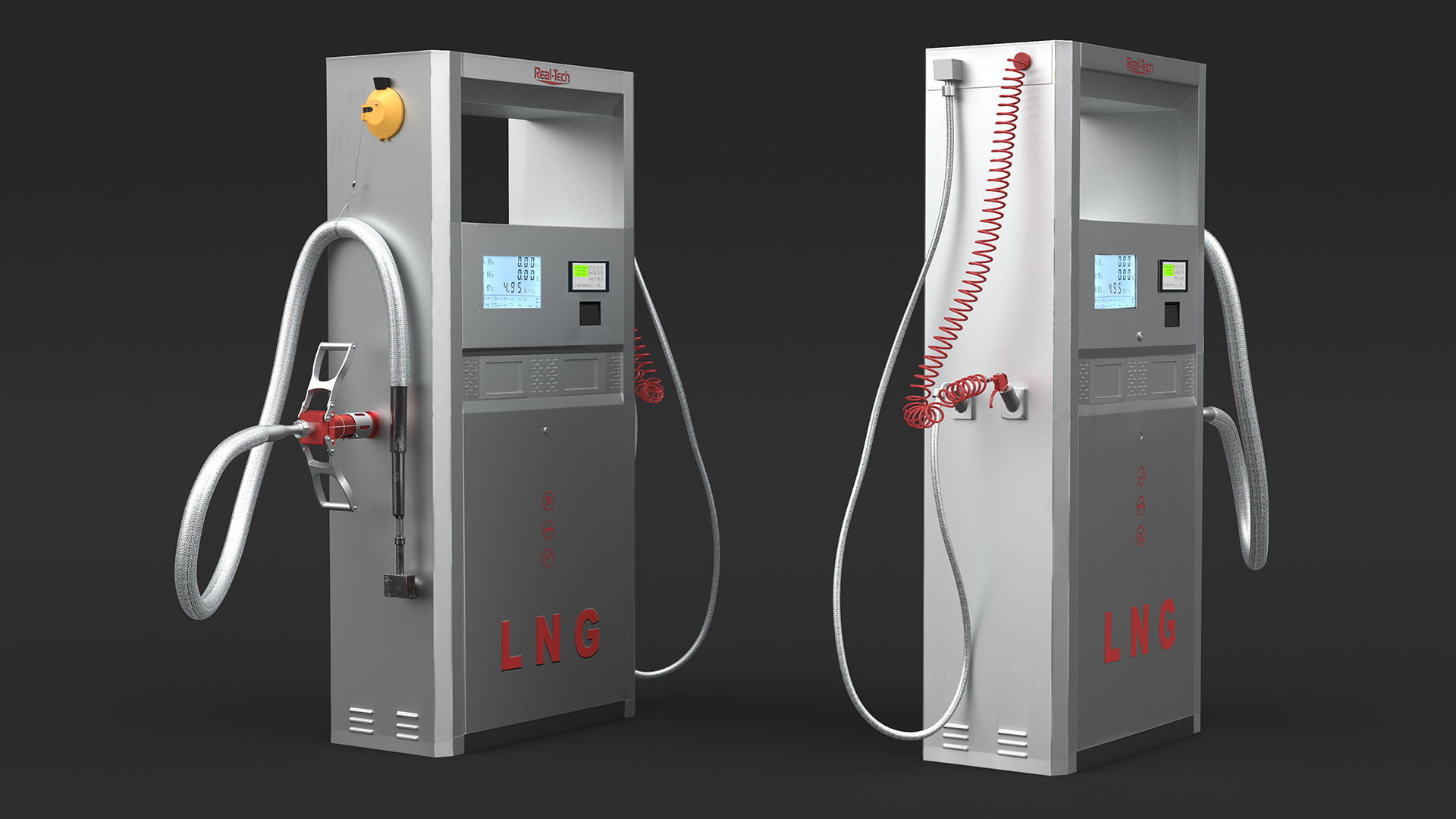 3D LNG Fuel Dispenser Station