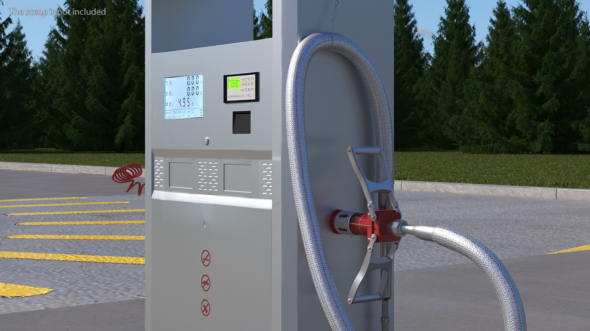 3D LNG Fuel Dispenser Station