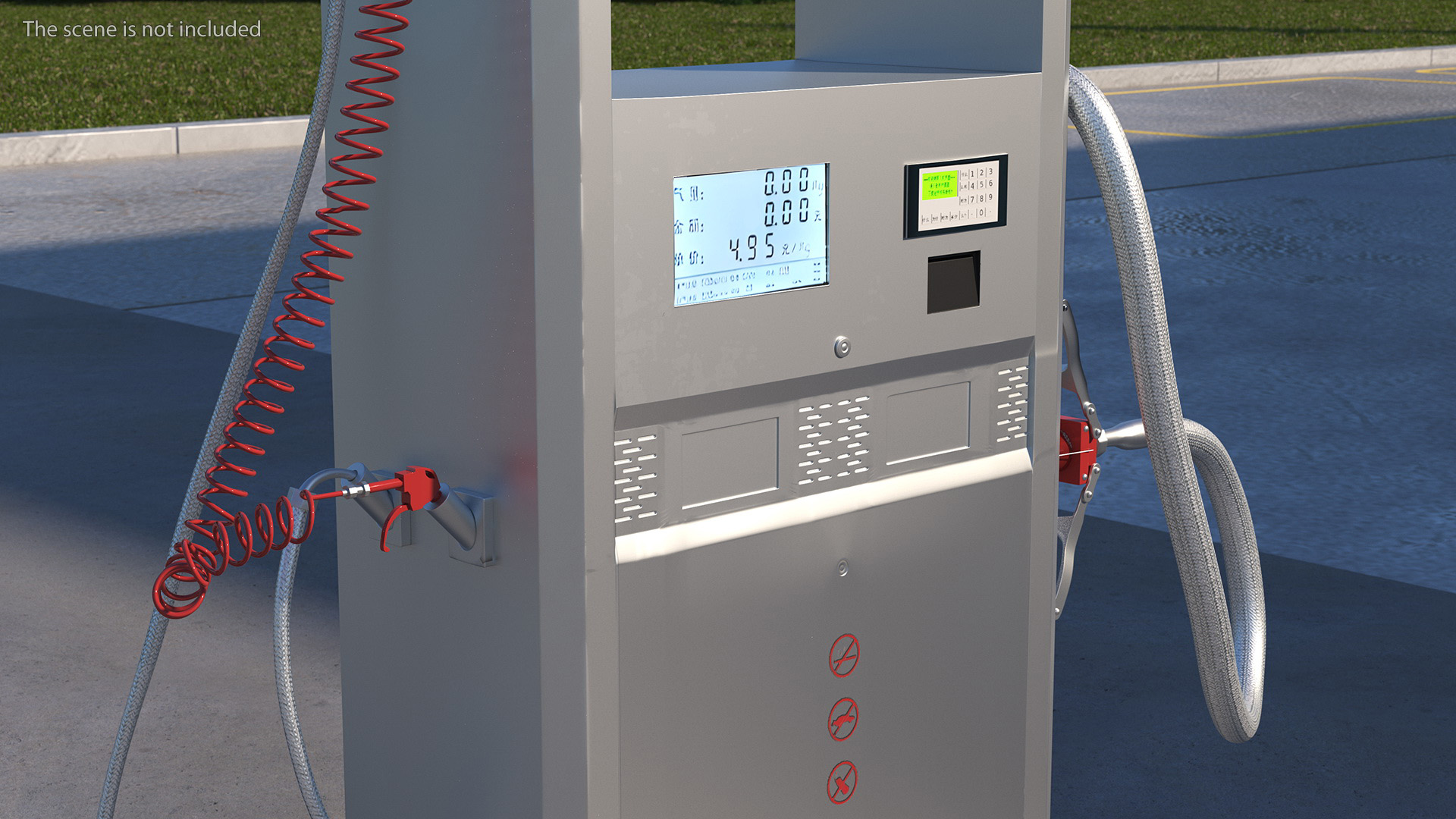 3D LNG Fuel Dispenser Station