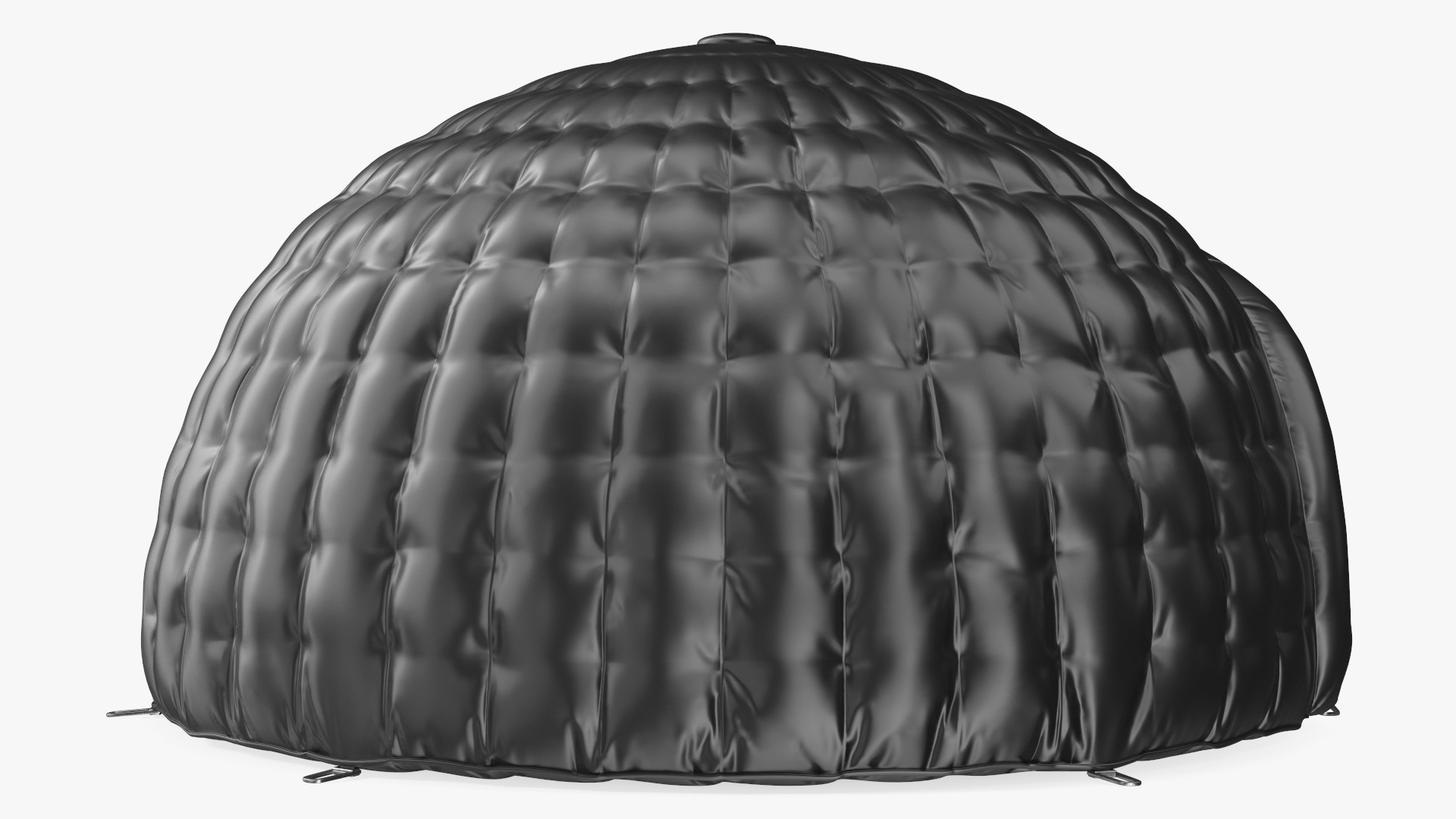 3D Inflatable Dome Tent Black