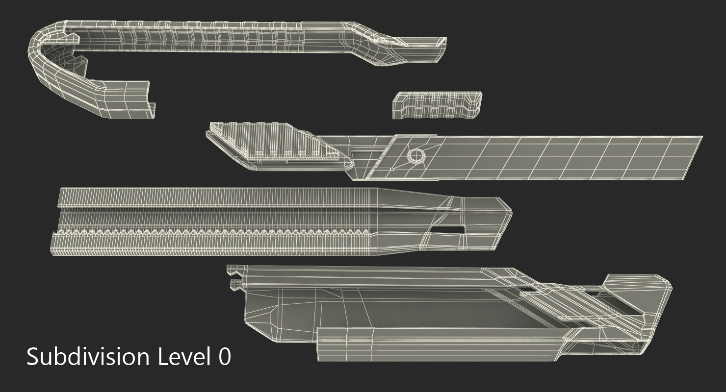 Stationery Knife Stanley 3D model