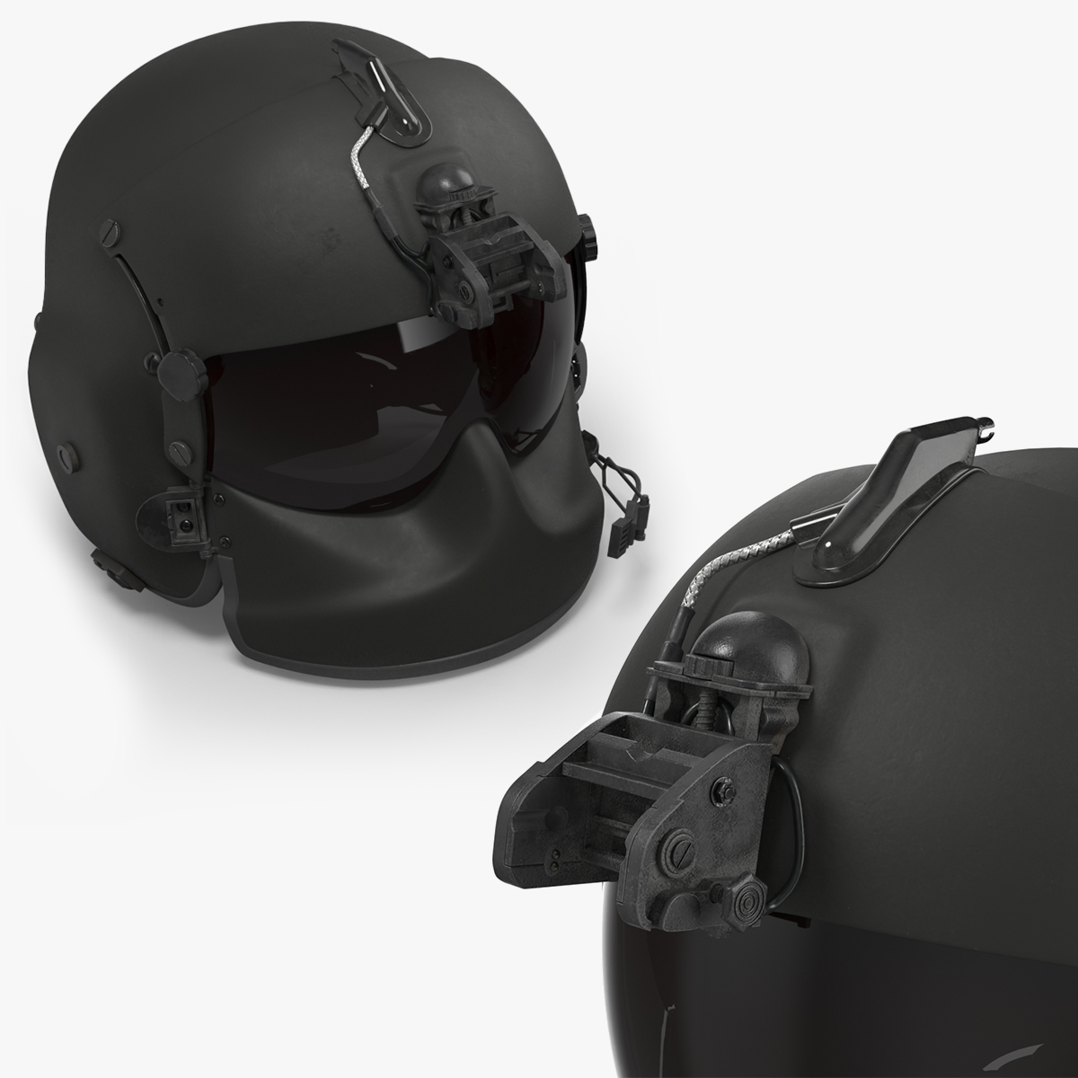 Pilot Protective Helmet with Face Shield