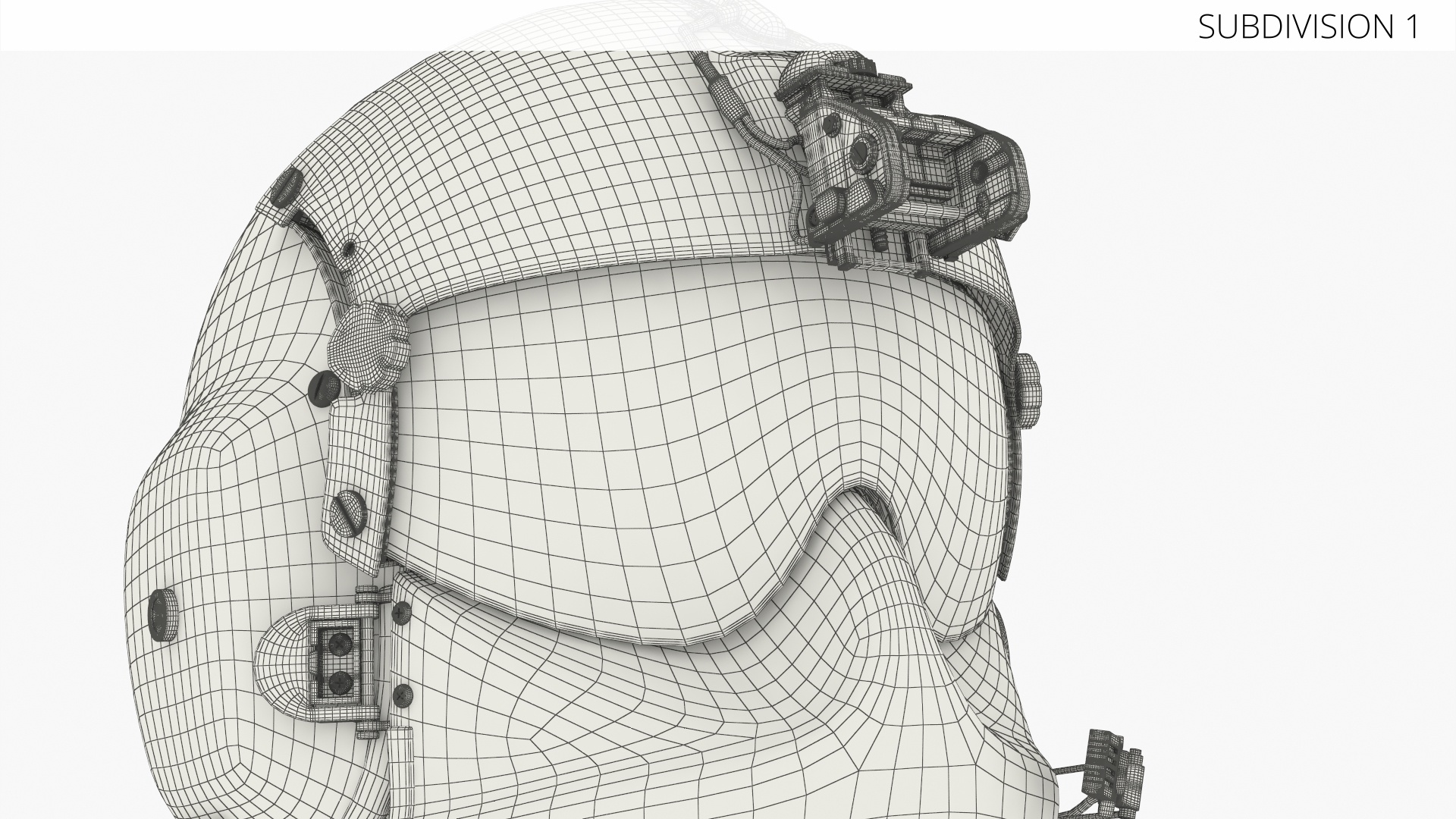 Pilot Protective Helmet with Face Shield - view 8