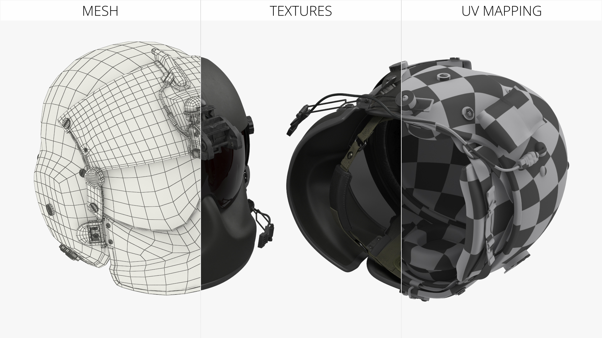 Pilot Protective Helmet with Face Shield - view 6