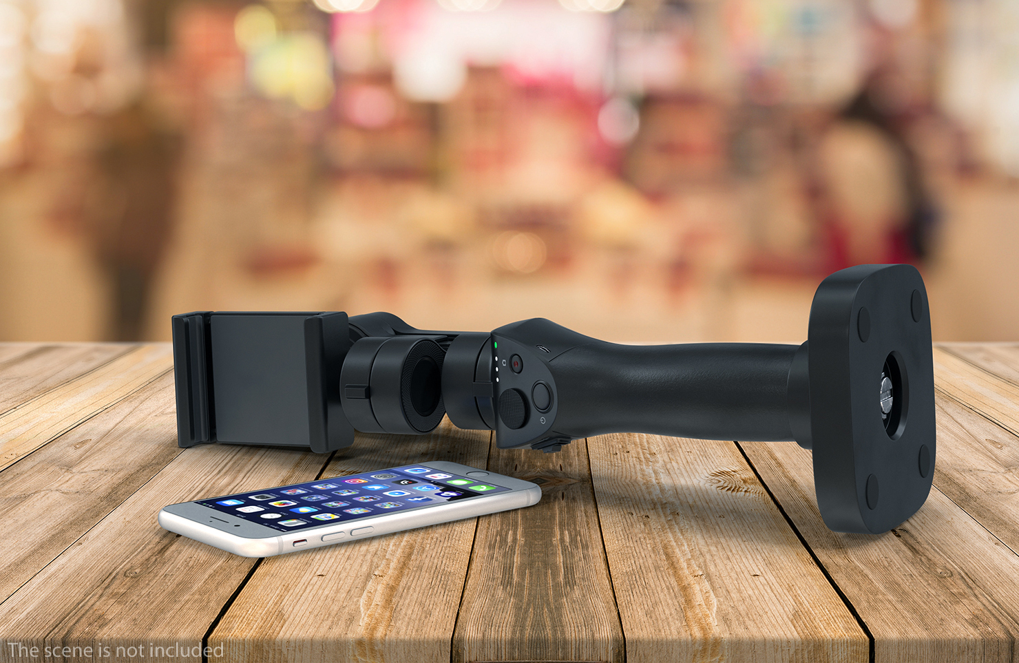 3 Axis Gimbal Stabilizer with Cellphone Generic 3D