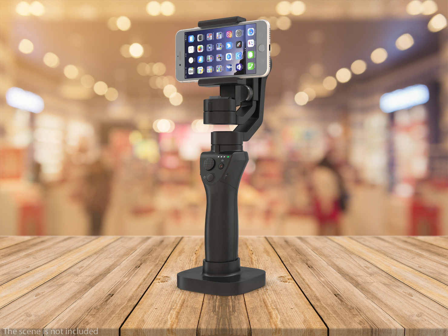 3 Axis Gimbal Stabilizer with Cellphone Generic 3D