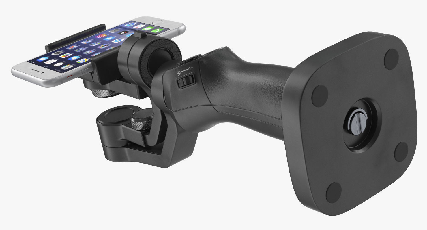 3 Axis Gimbal Stabilizer with Cellphone Generic 3D