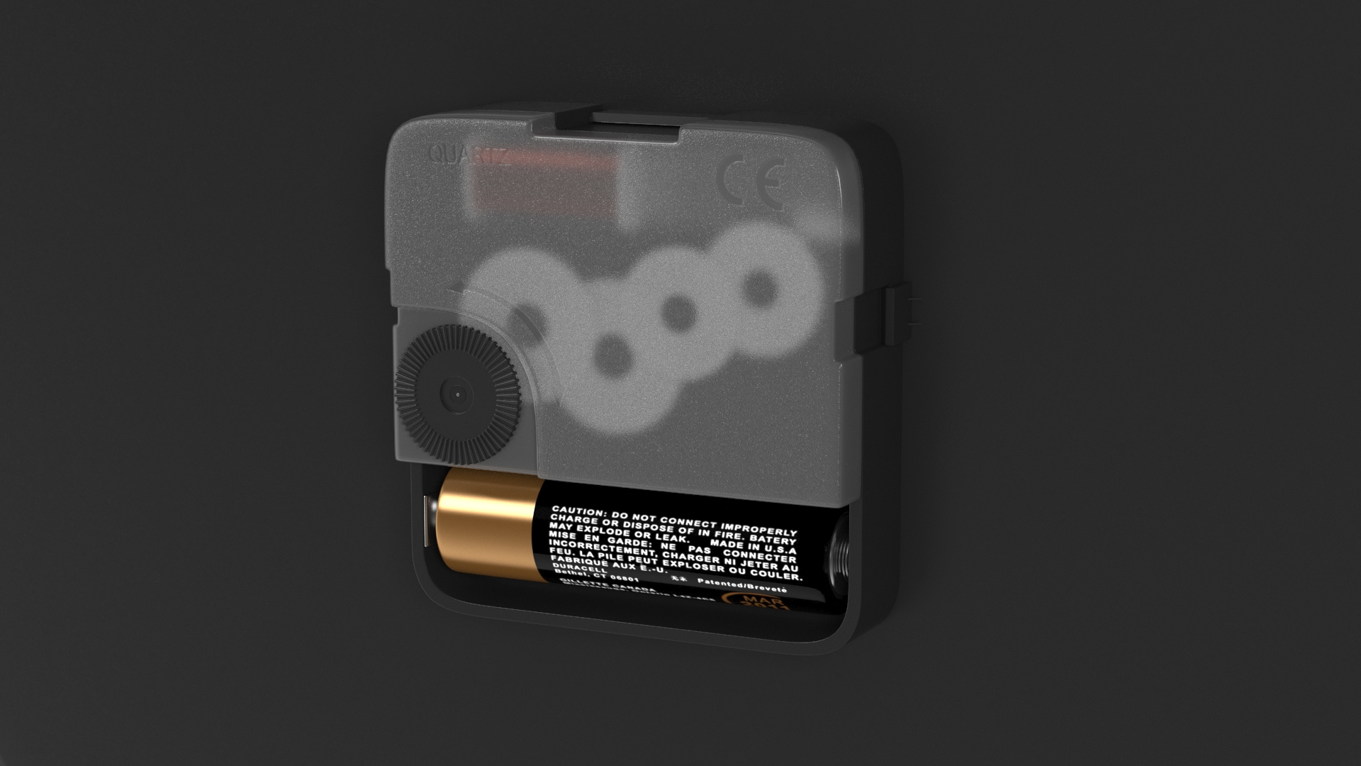 3D Classic Wall Clock model