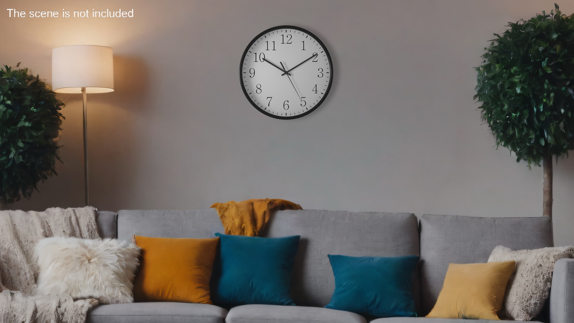 3D Classic Wall Clock model