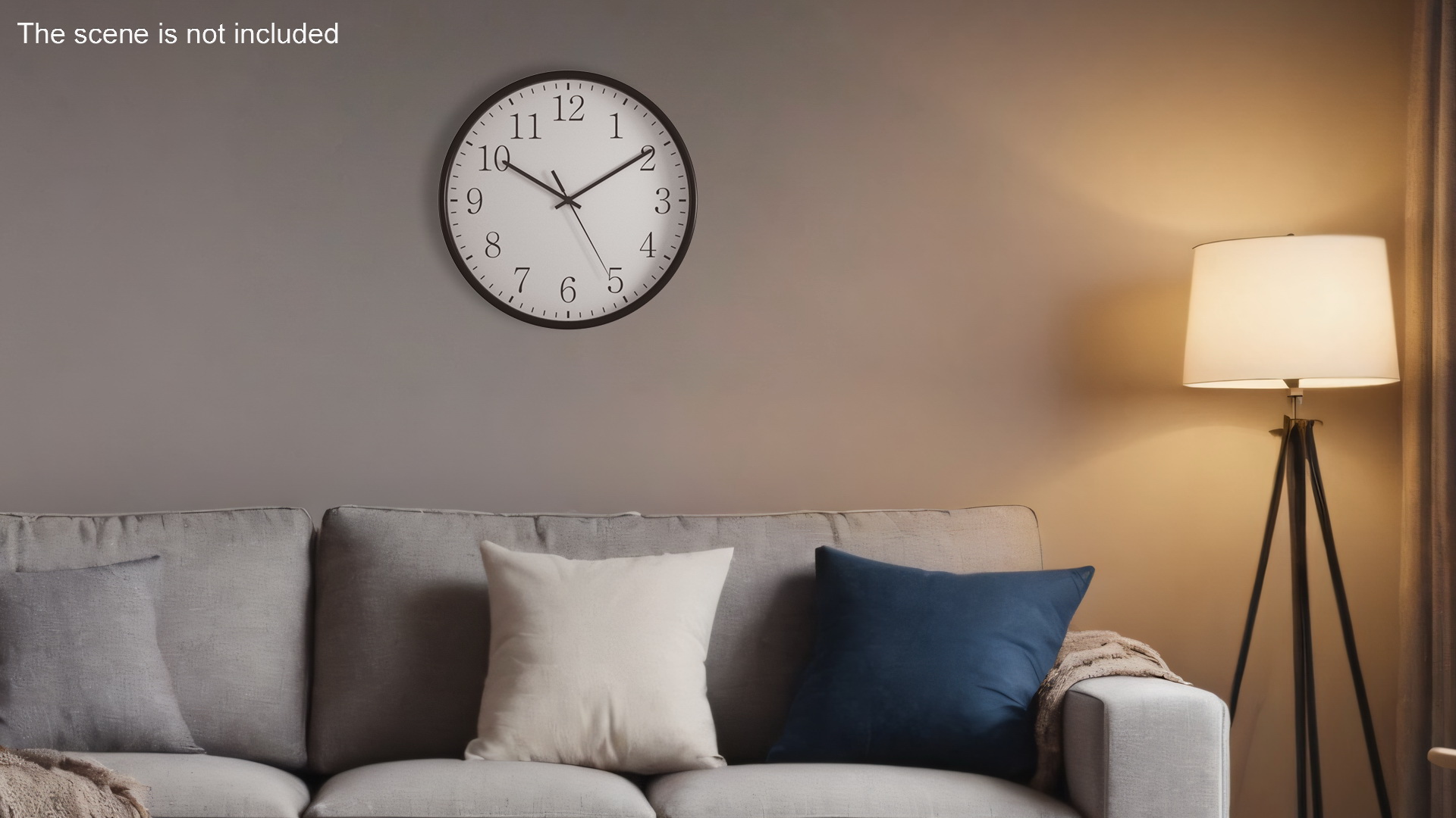 3D Classic Wall Clock model