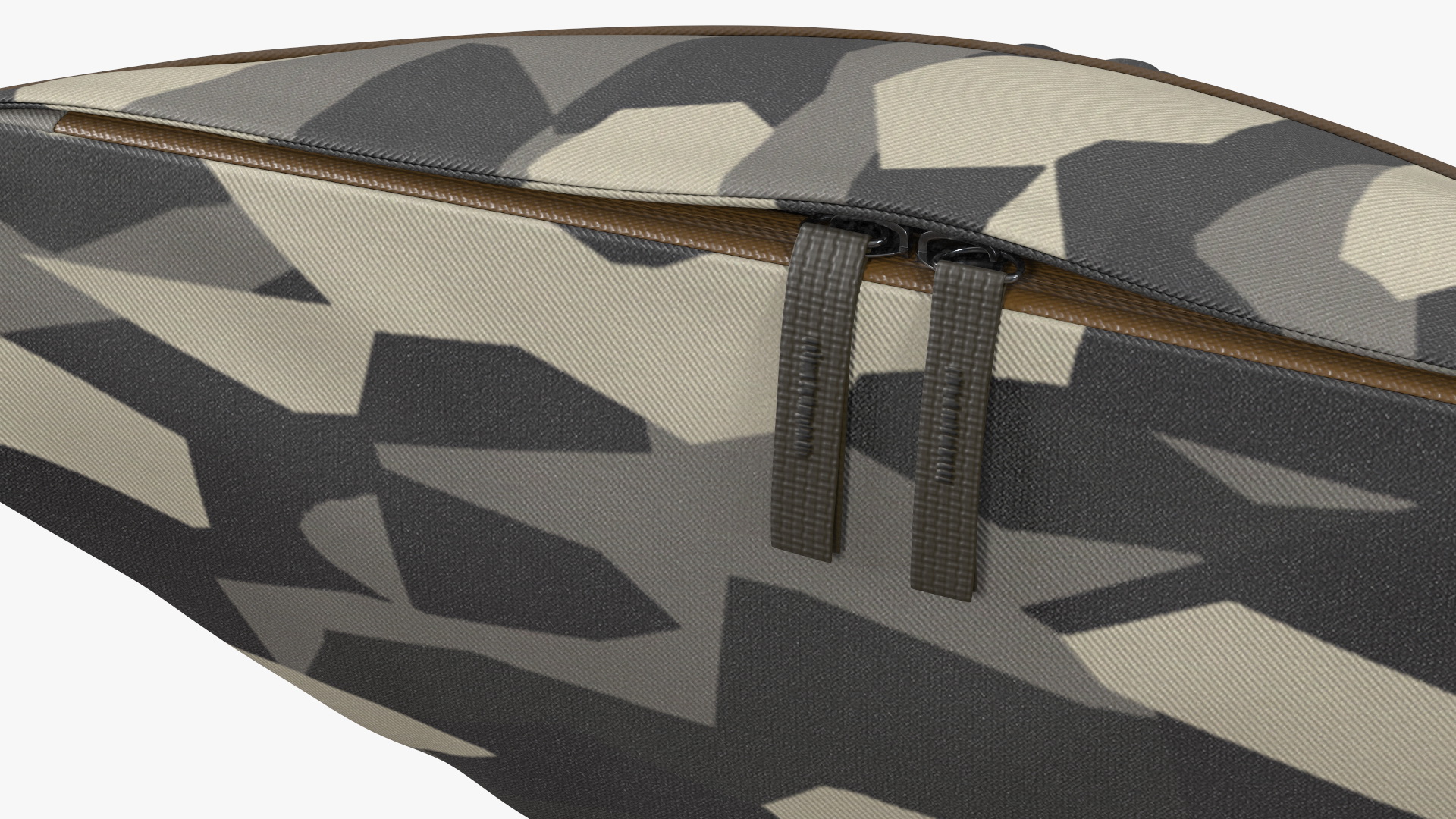 3D Nike Sportswear Heritage Hip Pack Camo model