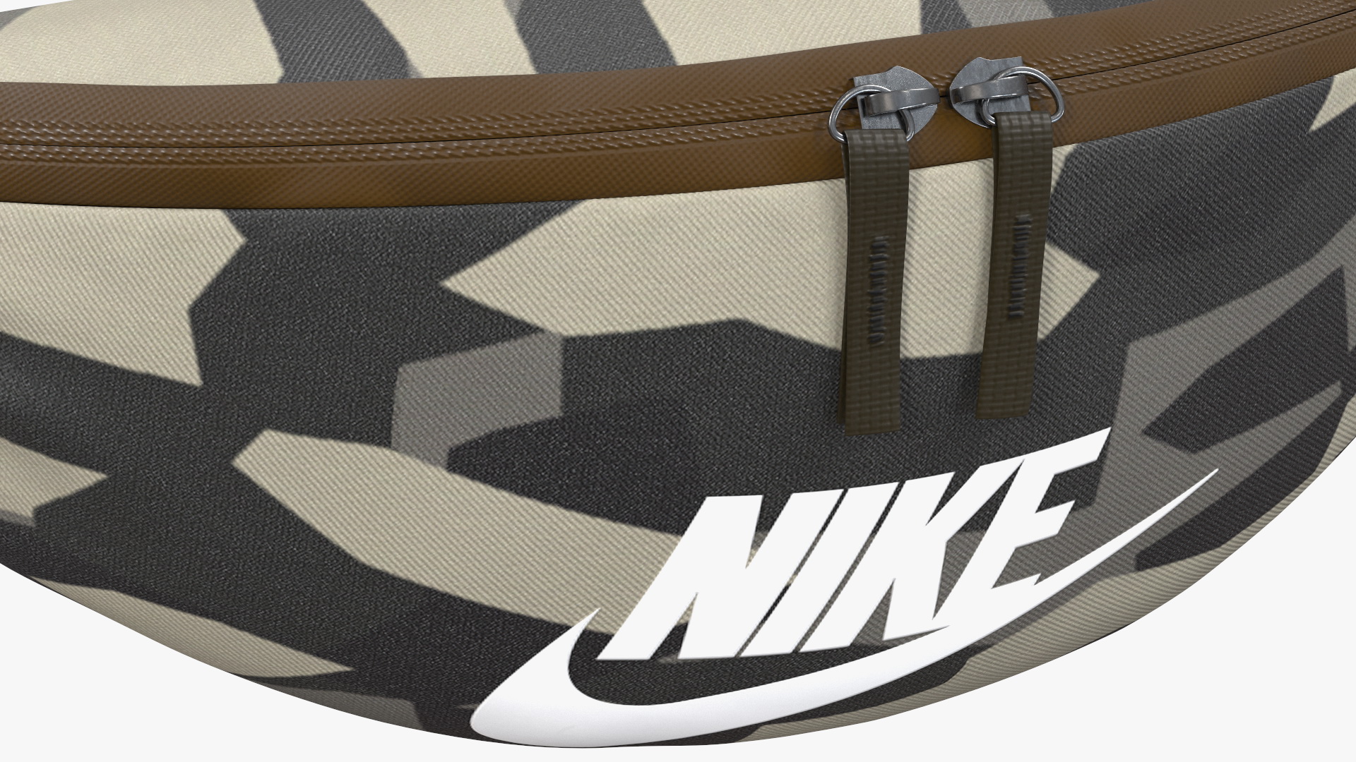 3D Nike Sportswear Heritage Hip Pack Camo model