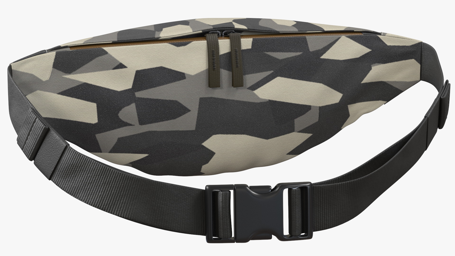 3D Nike Sportswear Heritage Hip Pack Camo model